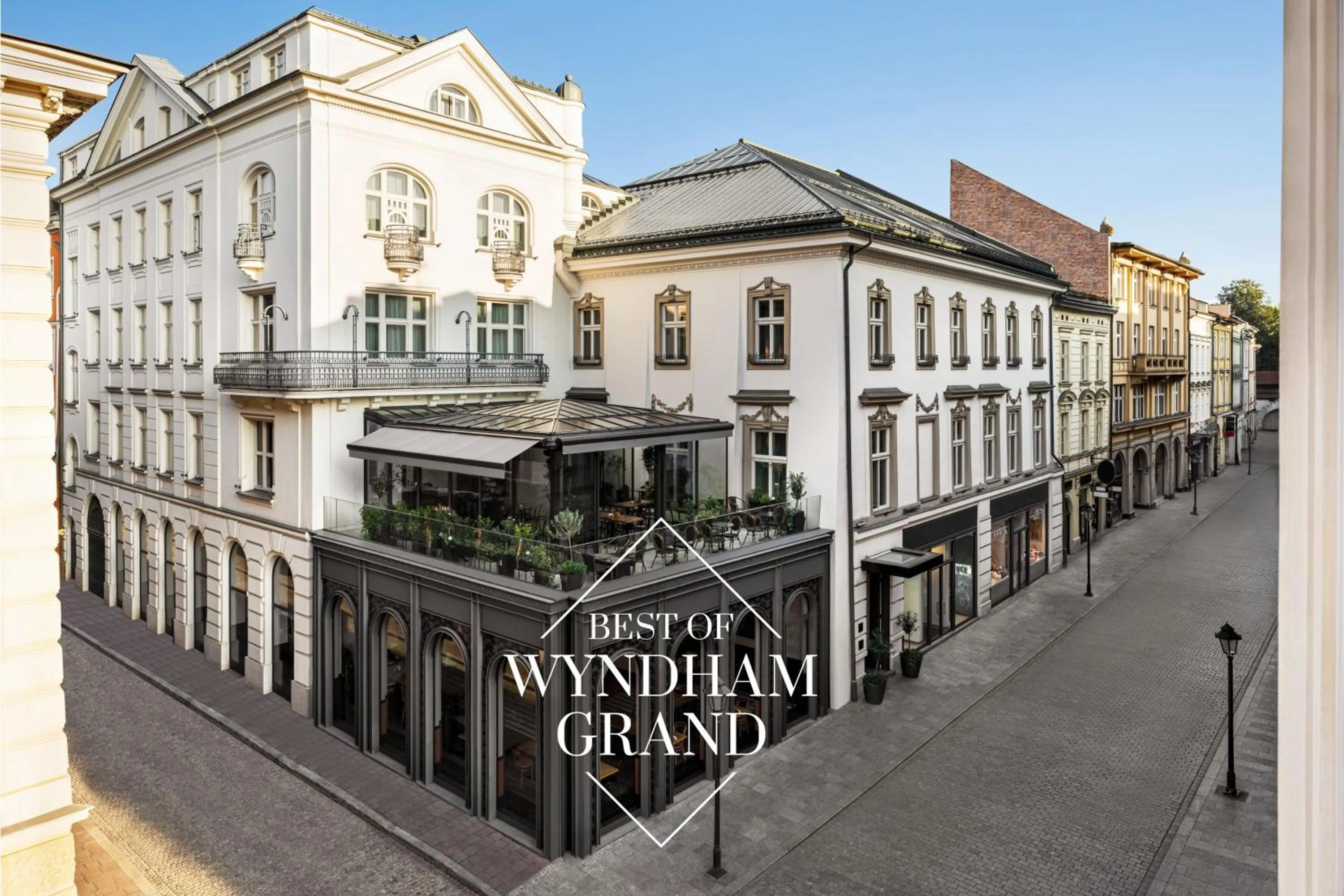 Property building in Wyndham Grand Krakow Old Town