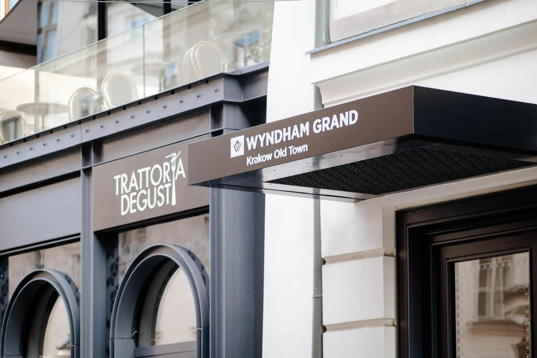 Facade/entrance in Wyndham Grand Krakow Old Town