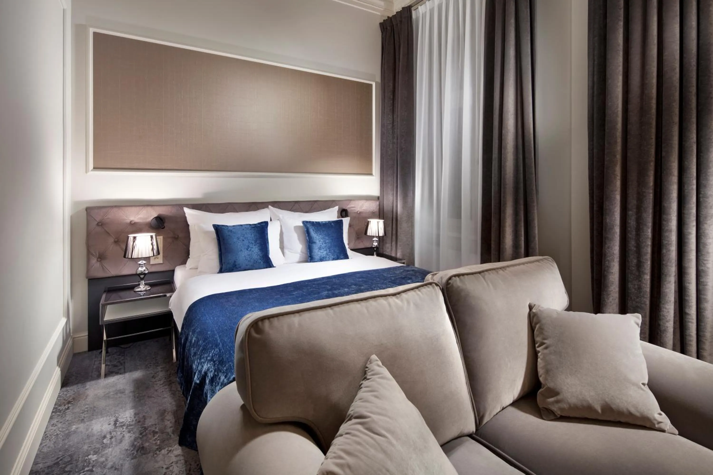 Photo of the whole room, Bed in Wyndham Grand Krakow Old Town