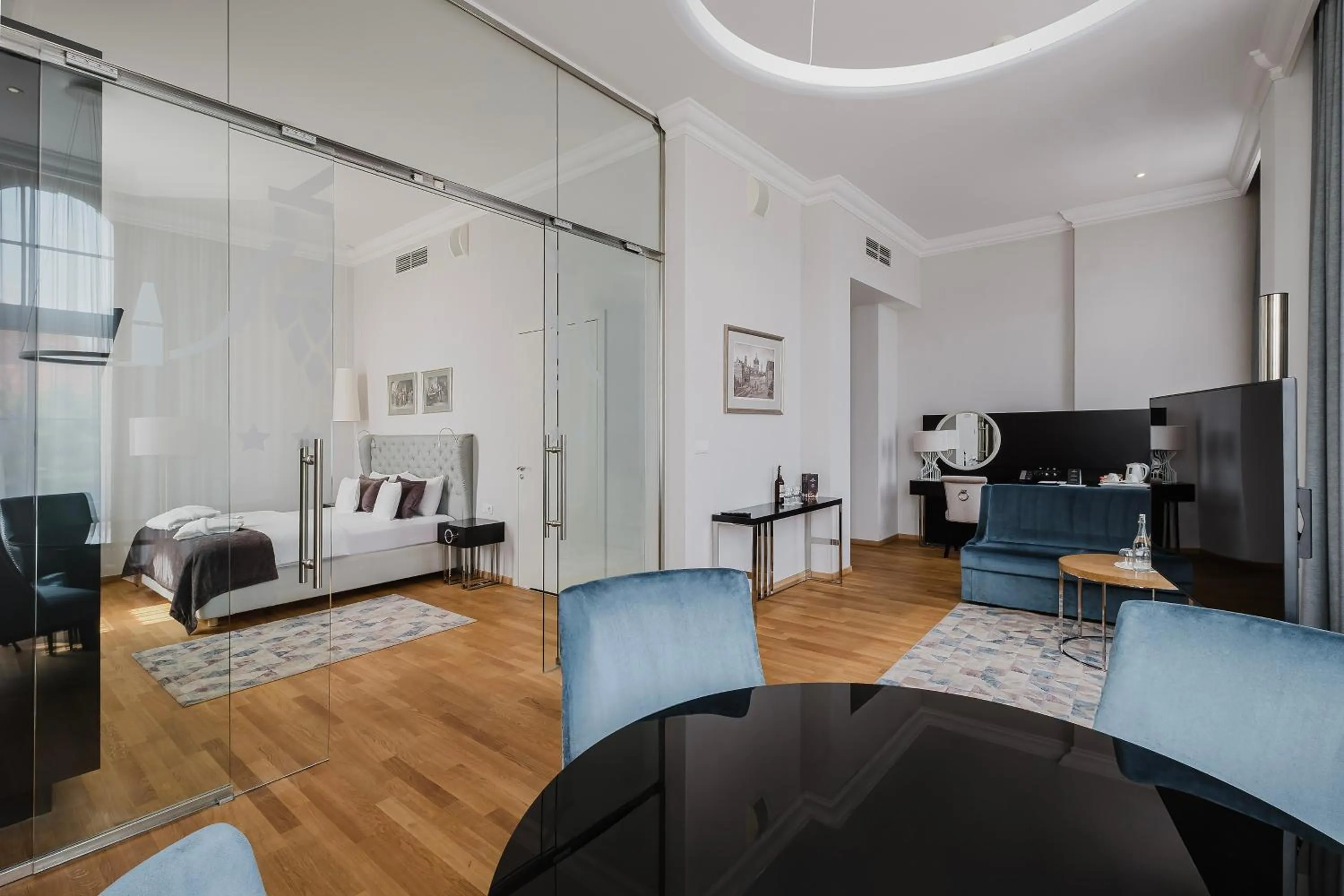 Living room in Craft Beer Central Hotel