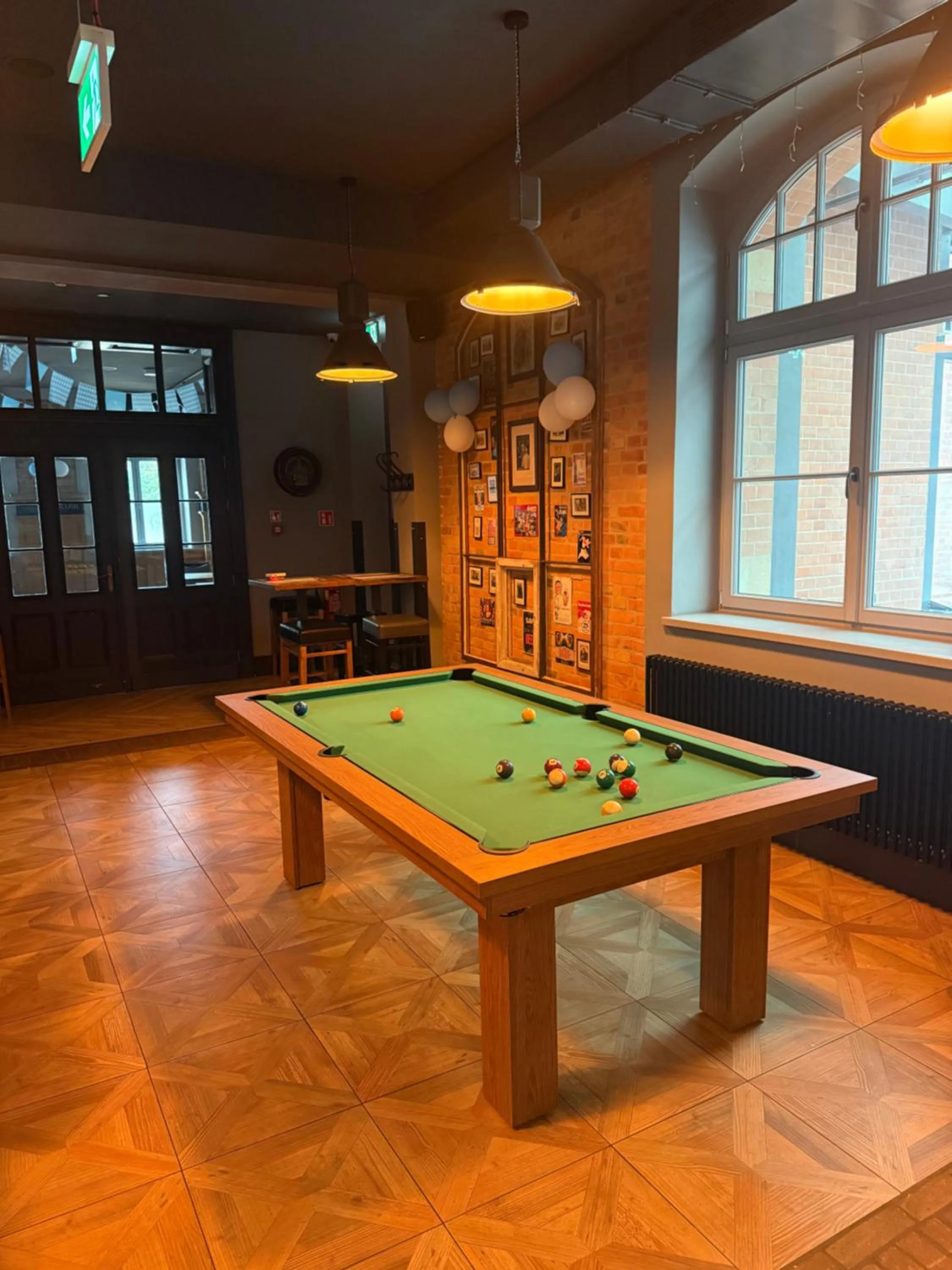 Billiard in Craft Beer Central Hotel