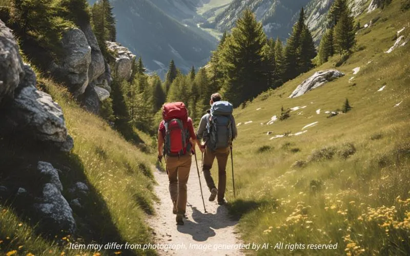 Natural landscape in Hôtel des Trois Massifs