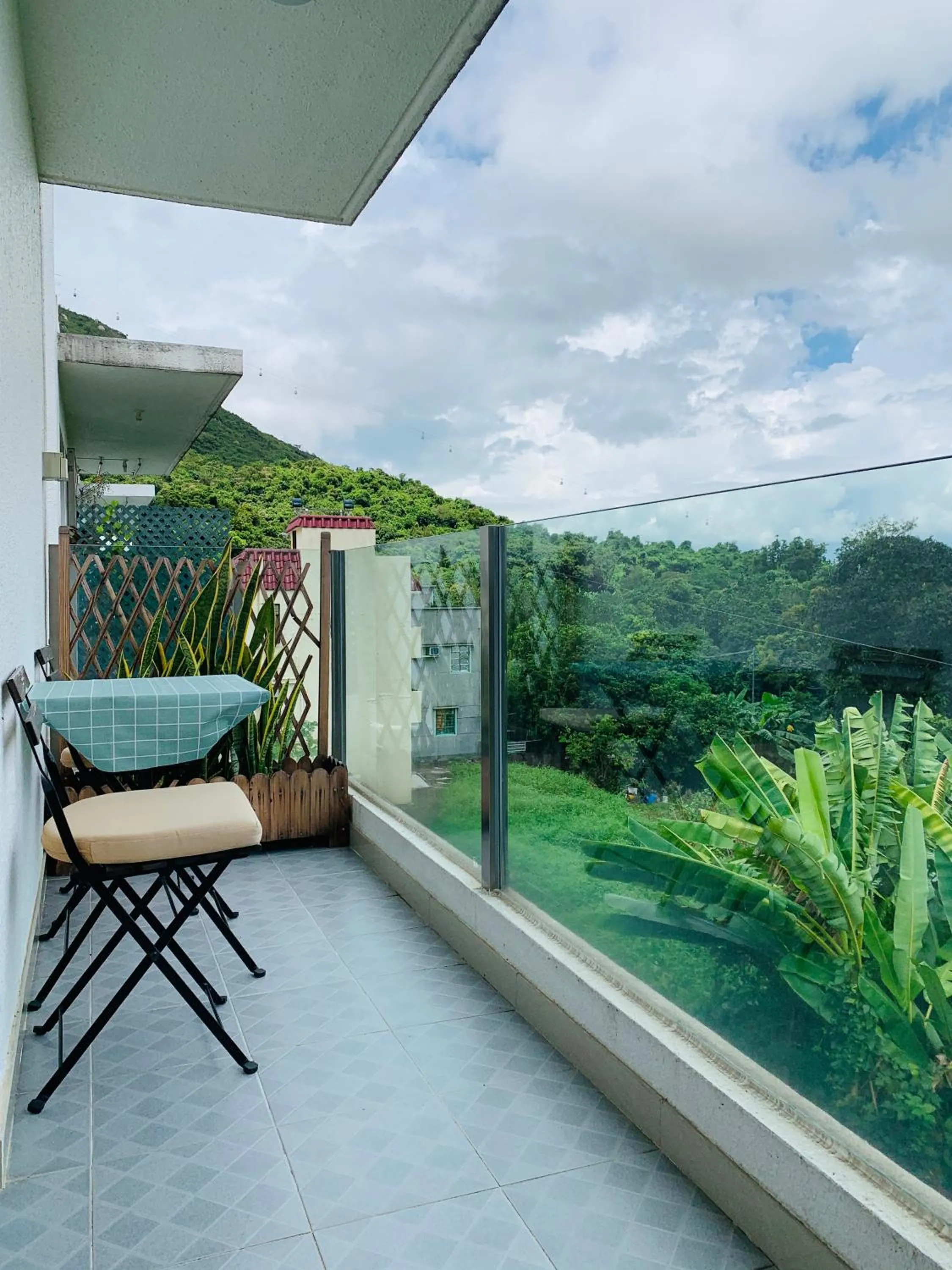 Balcony/Terrace in City Oasis Guesthouse