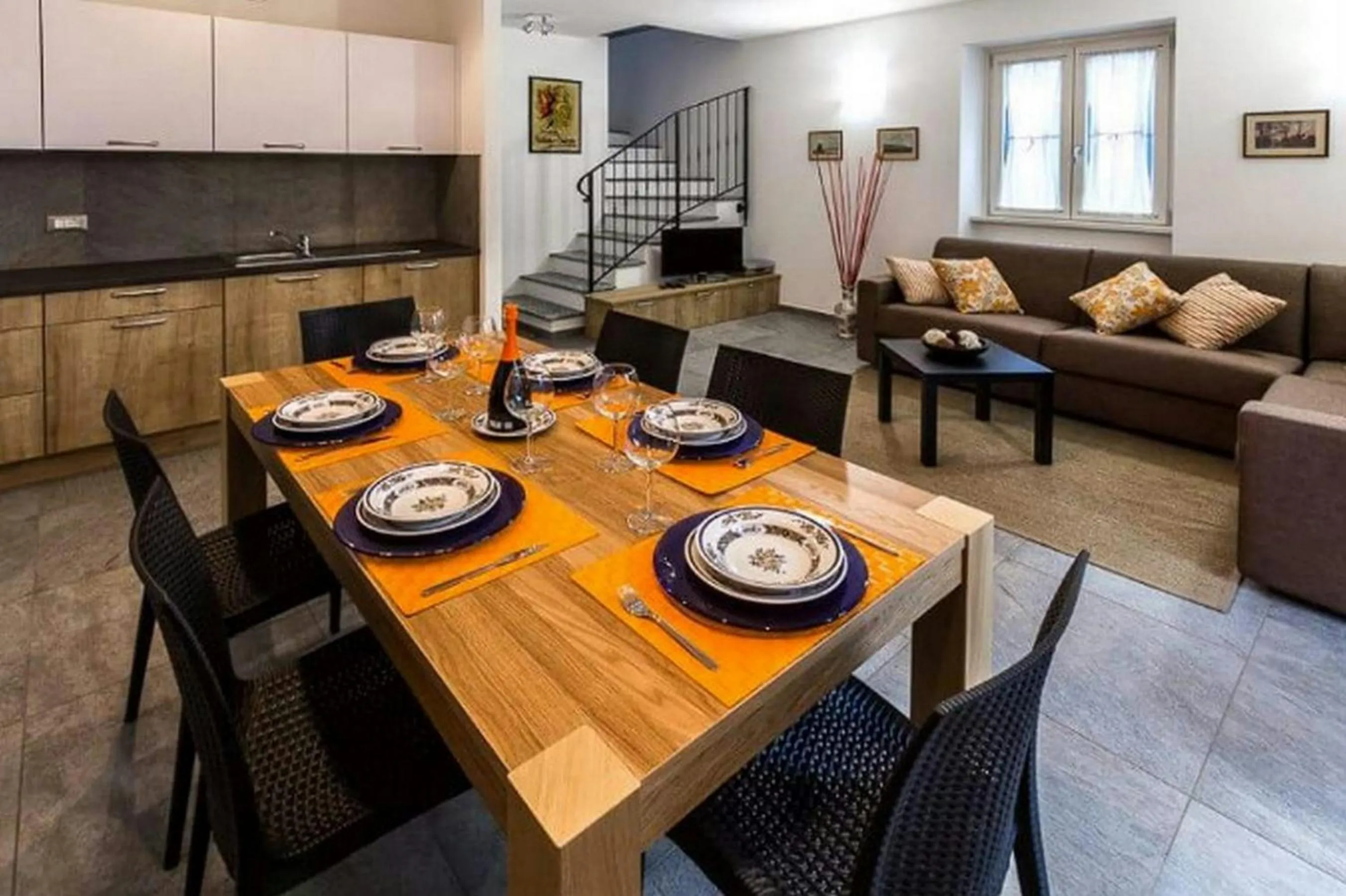 Kitchen or kitchenette in Lenno Dolcelago