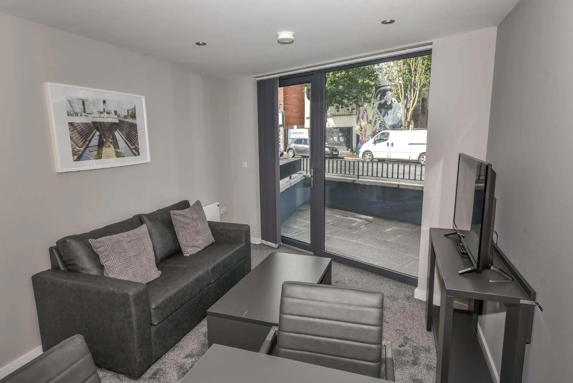 Living room in Dream Apartments St Thomas Hall