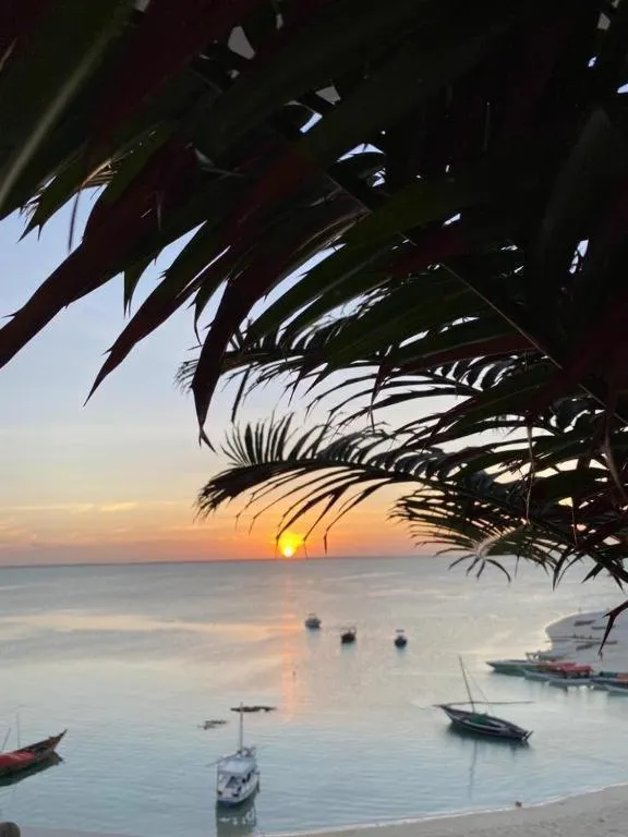 Sunset in SunSeaBar Beach Resort
