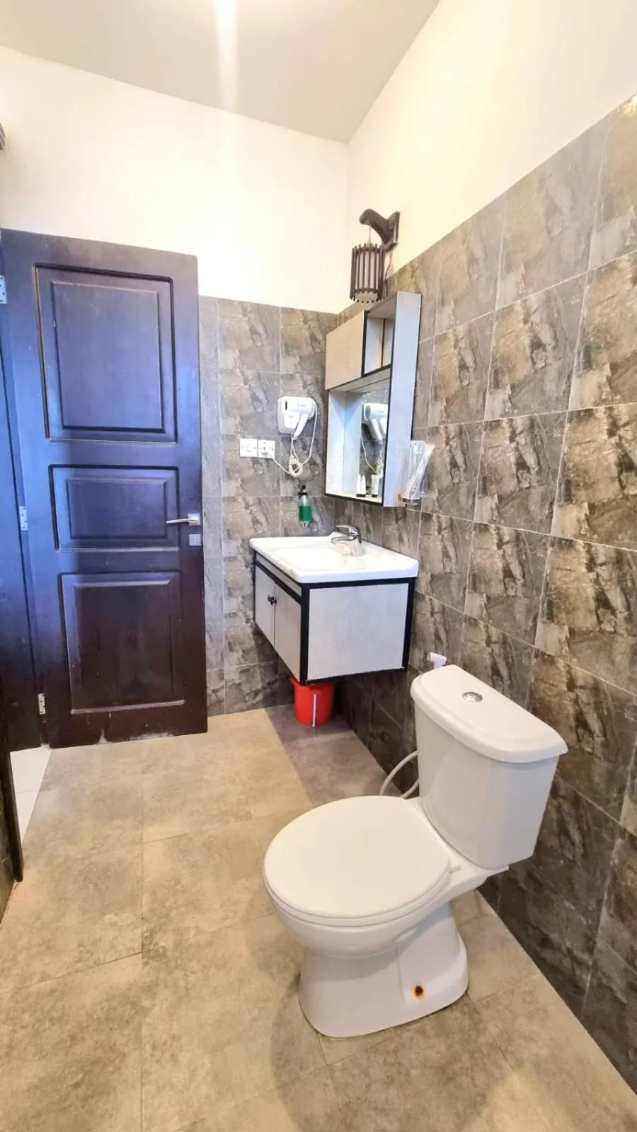 Bathroom in SunSeaBar Beach Resort