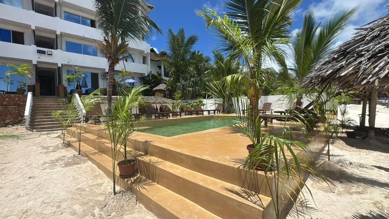 Swimming pool in SunSeaBar Beach Resort