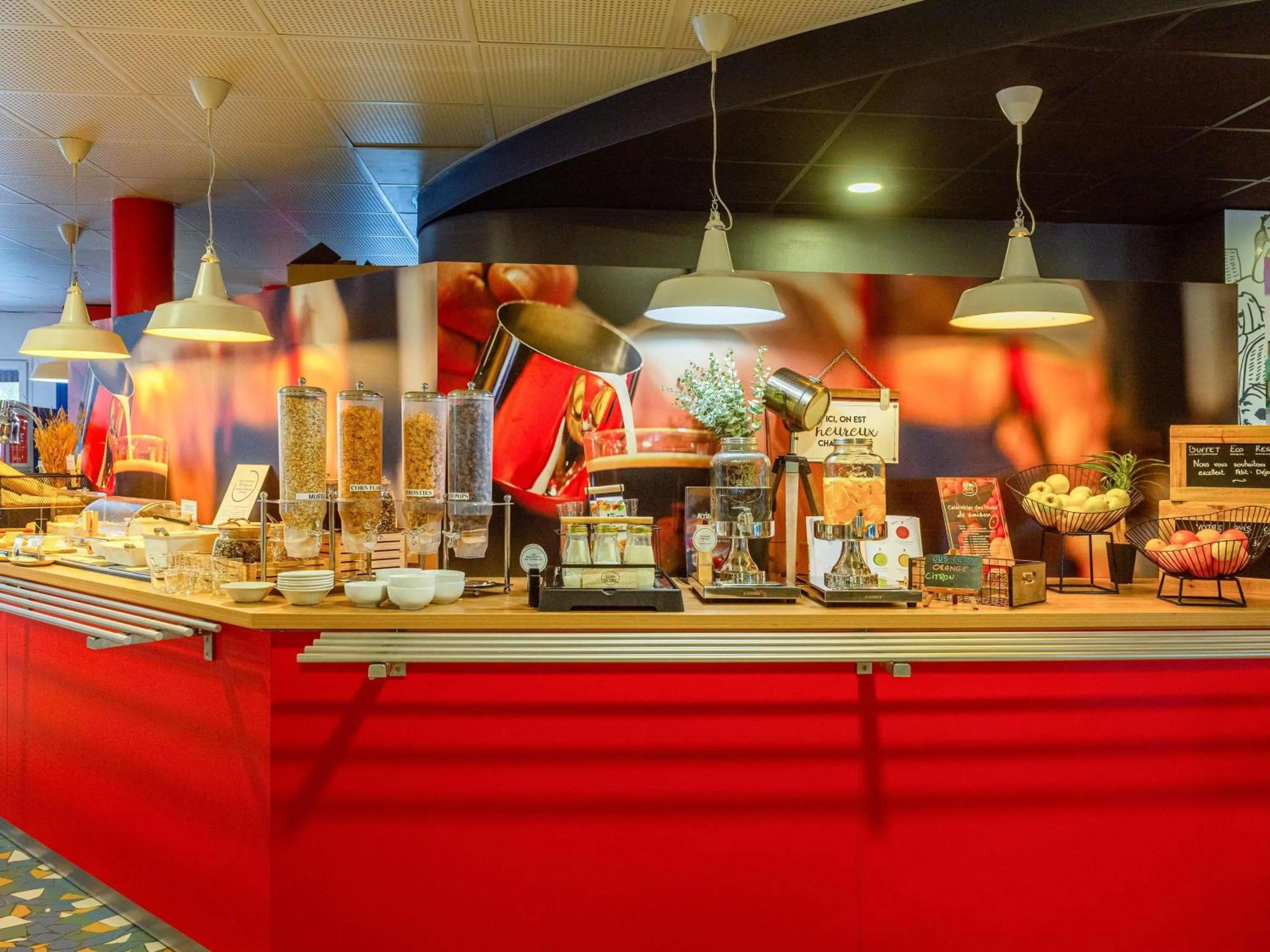 Breakfast in ibis La Bresse Gérardmer