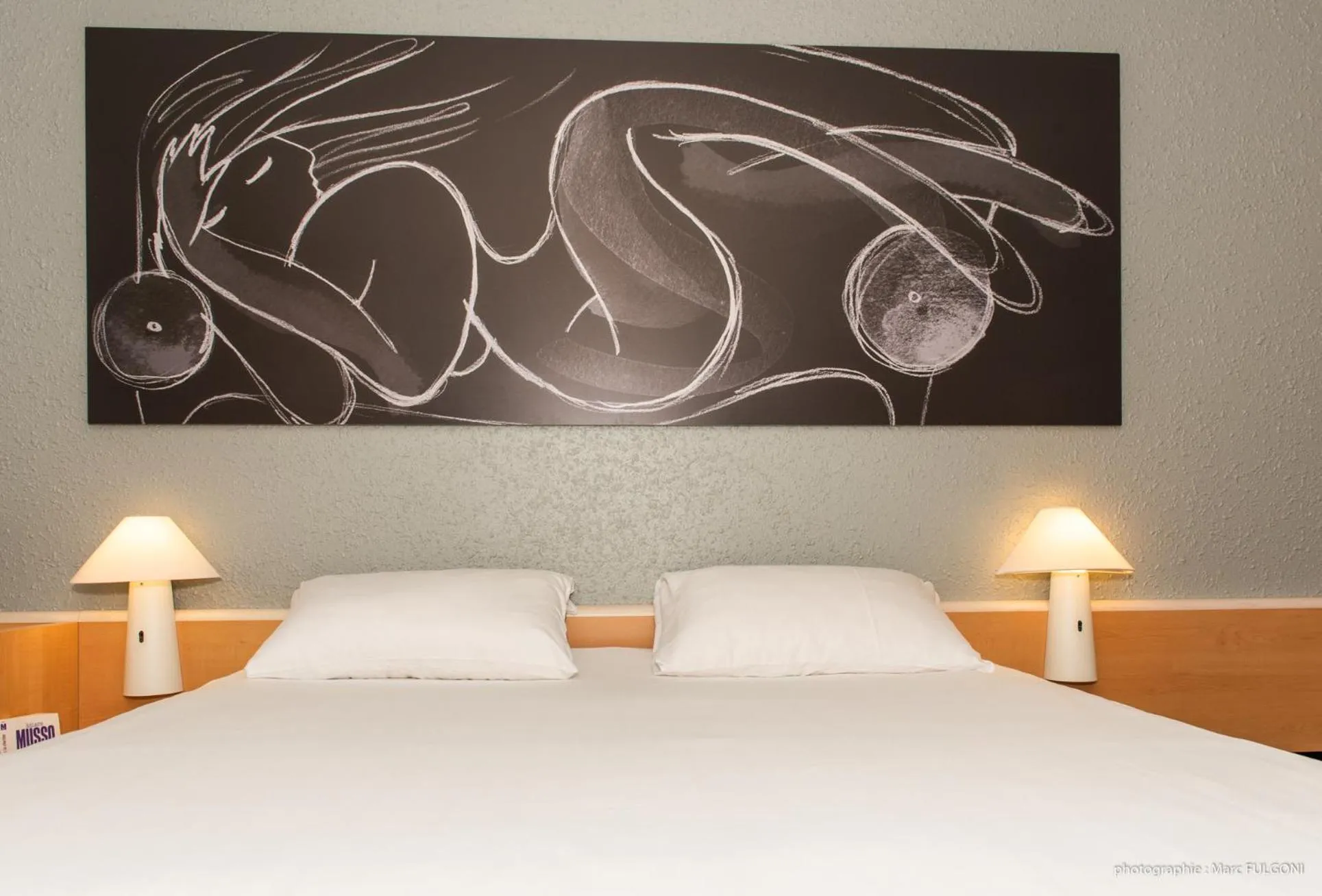 Bed in ibis La Bresse Gérardmer