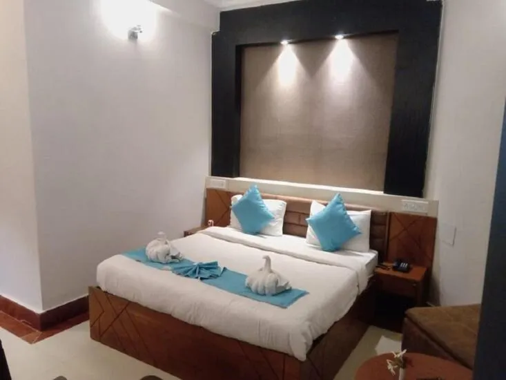 Bed in Hotel Sonar Bangla Mandarmoni