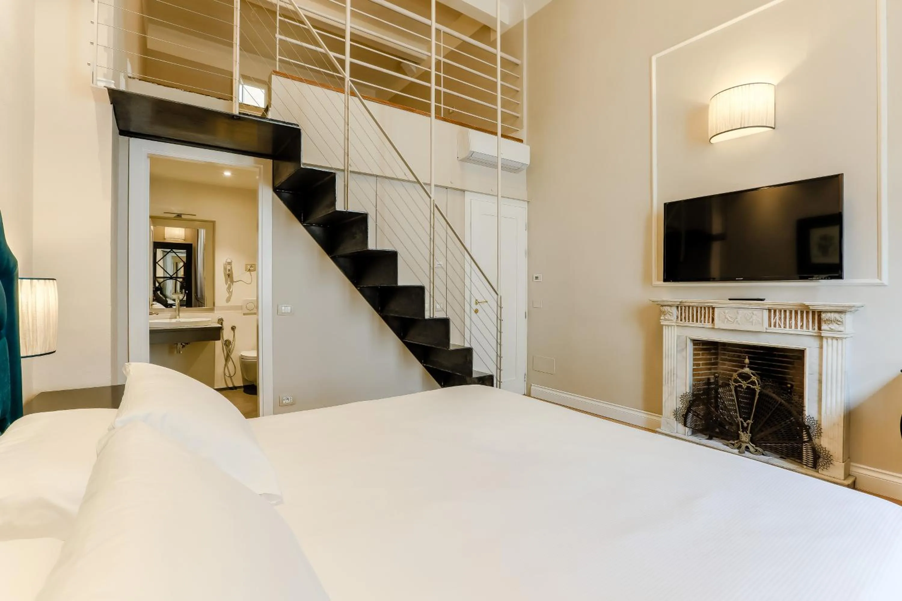 Bed in Relais Tosinghi