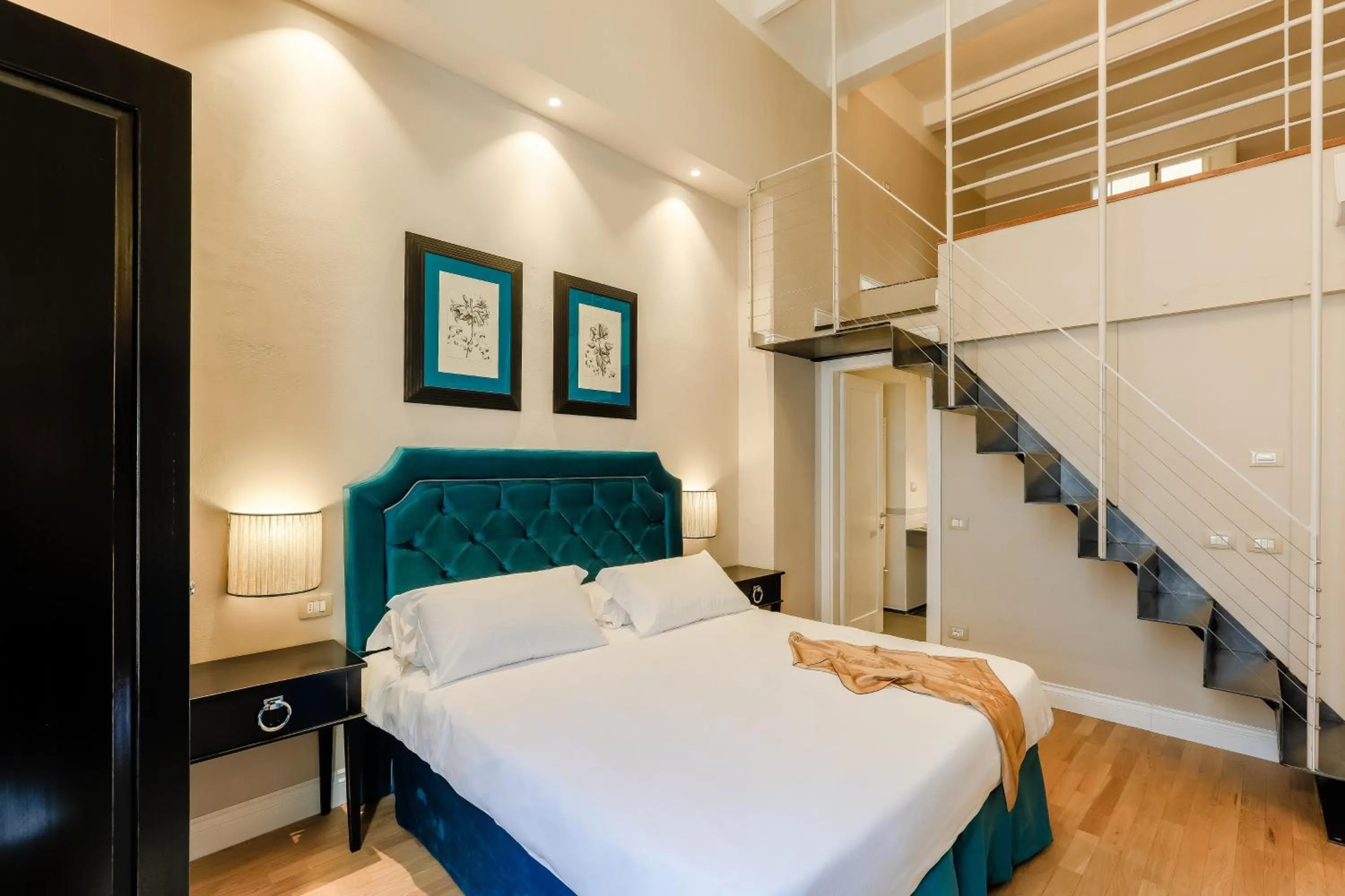 Bed in Relais Tosinghi