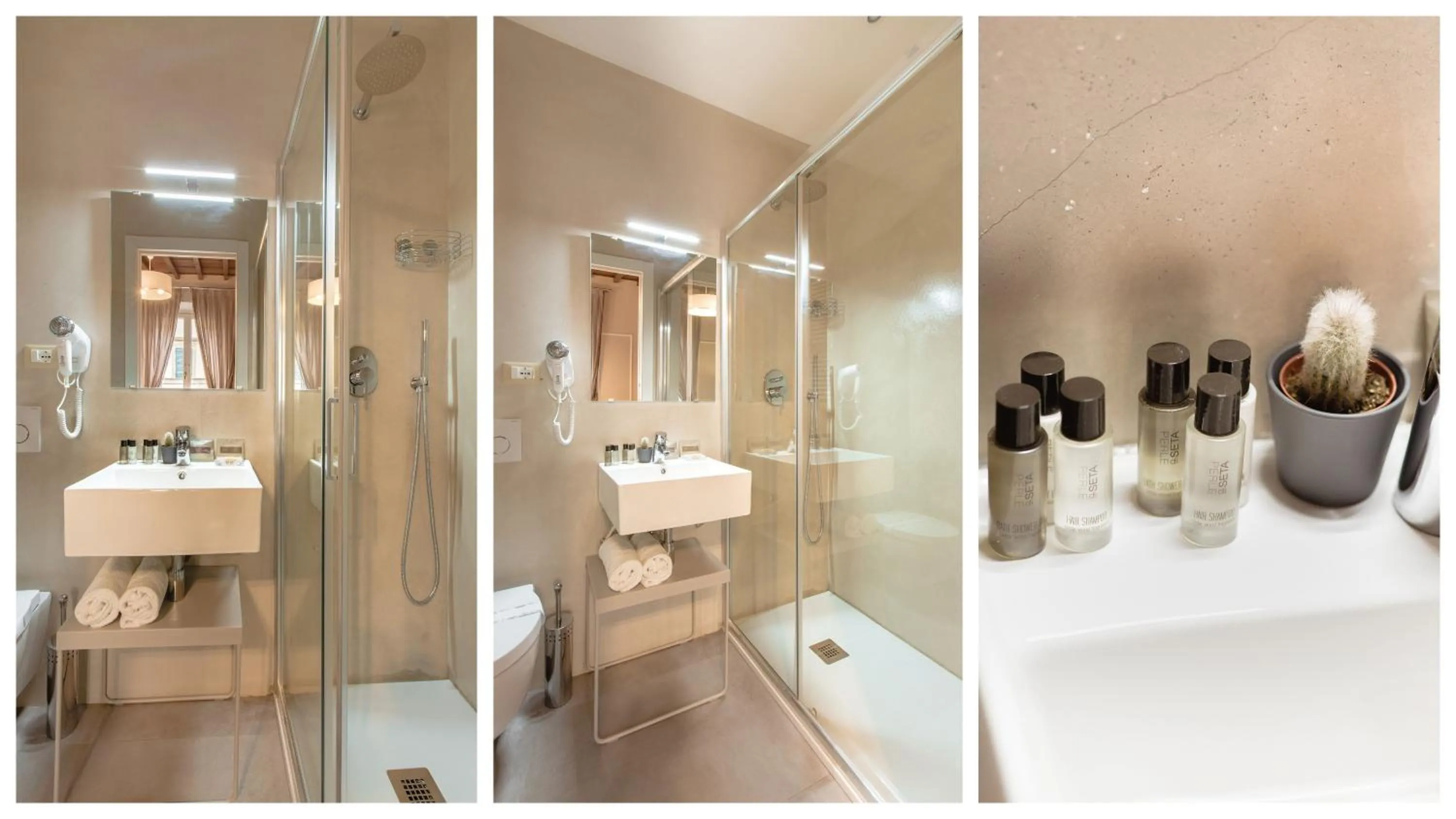 Shower in Relais Tosinghi