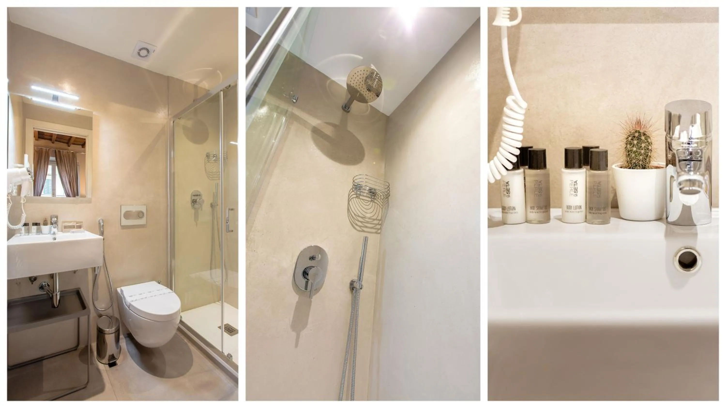 Shower in Relais Tosinghi