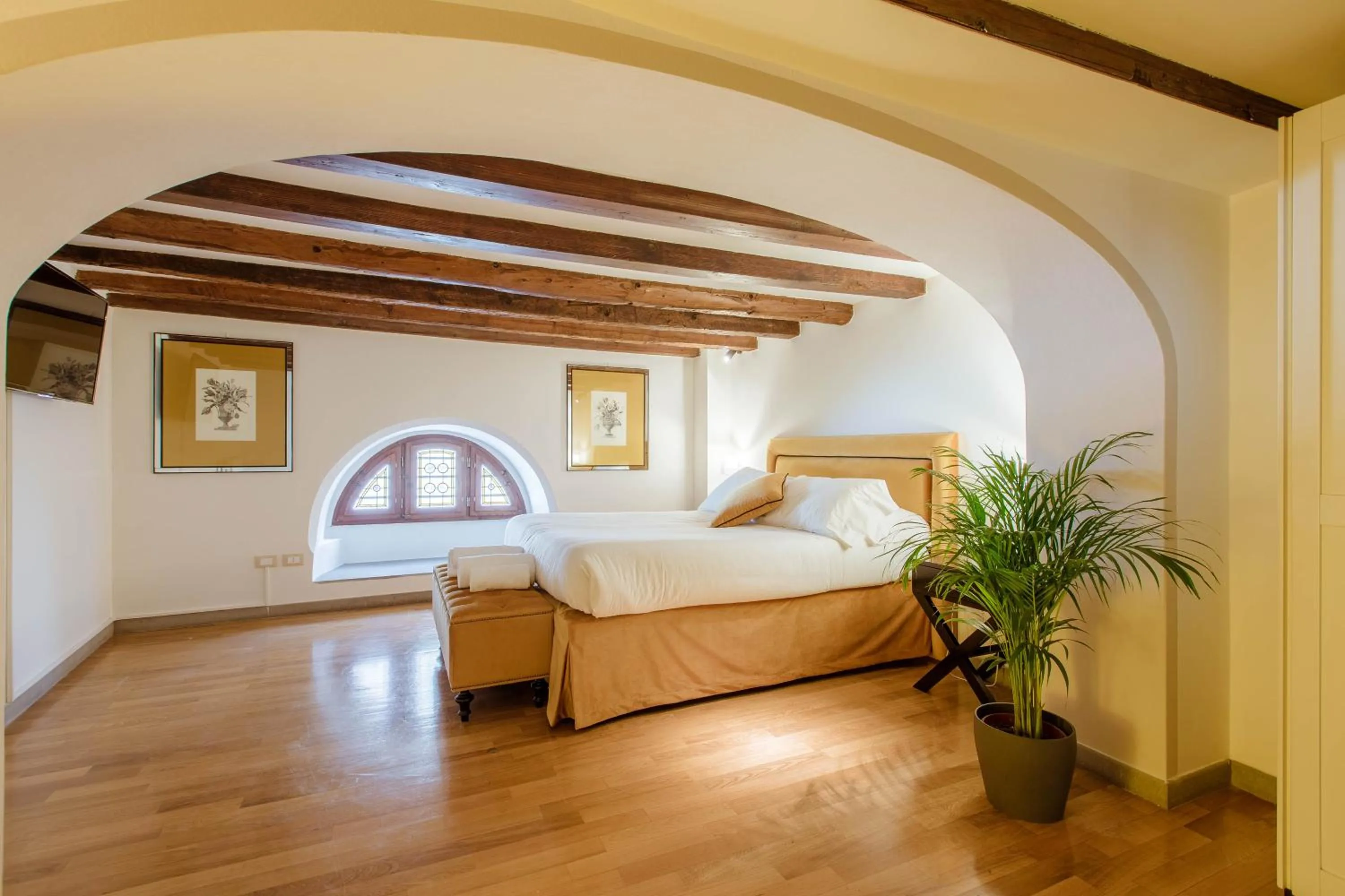 Bed in Relais Tosinghi