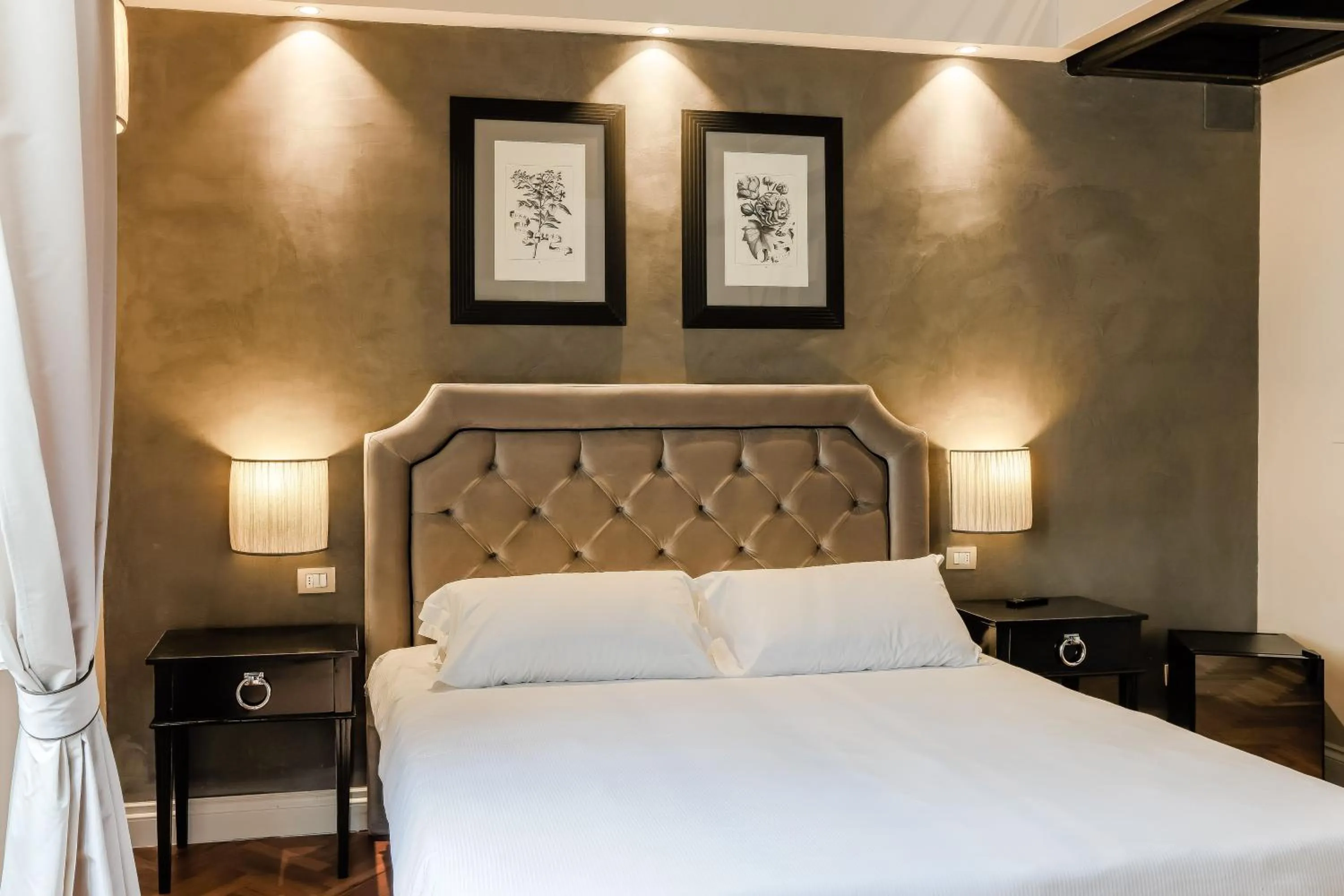 Bed in Relais Tosinghi