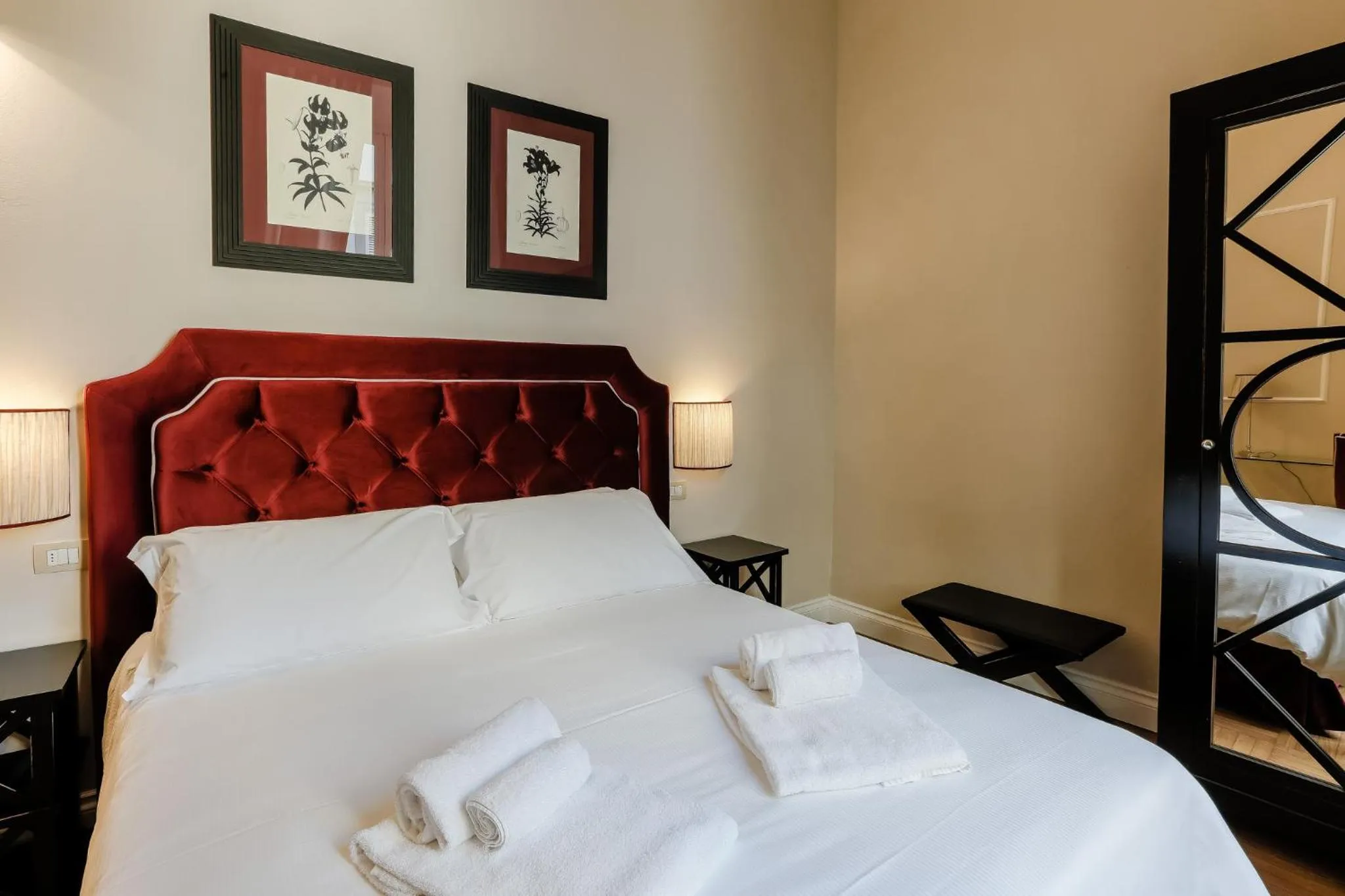 Bed in Relais Tosinghi