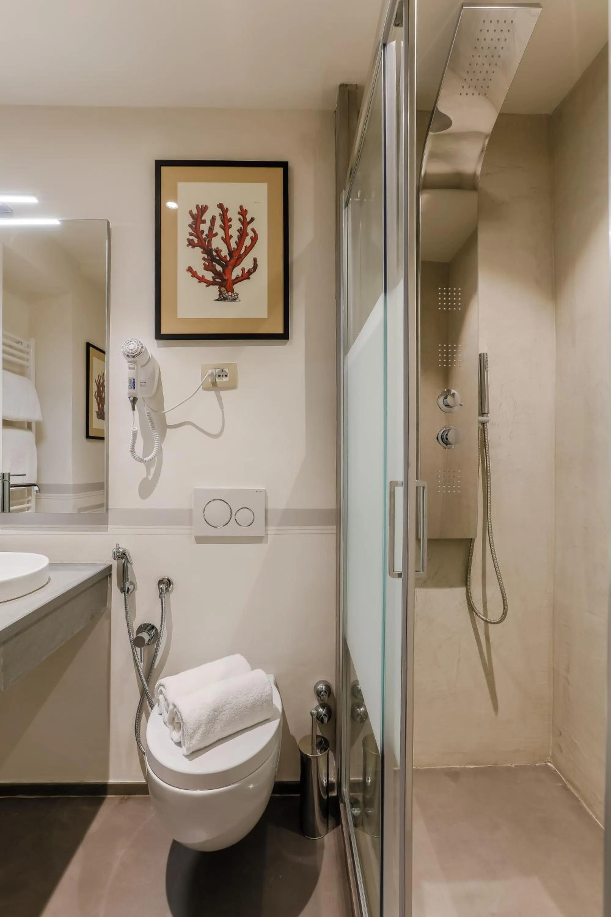 Shower in Relais Tosinghi