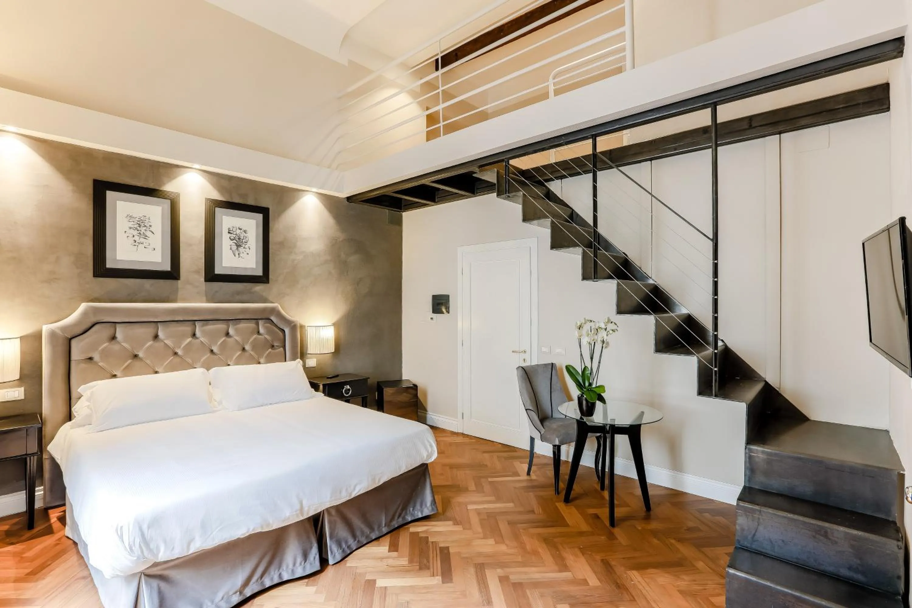 Bed in Relais Tosinghi