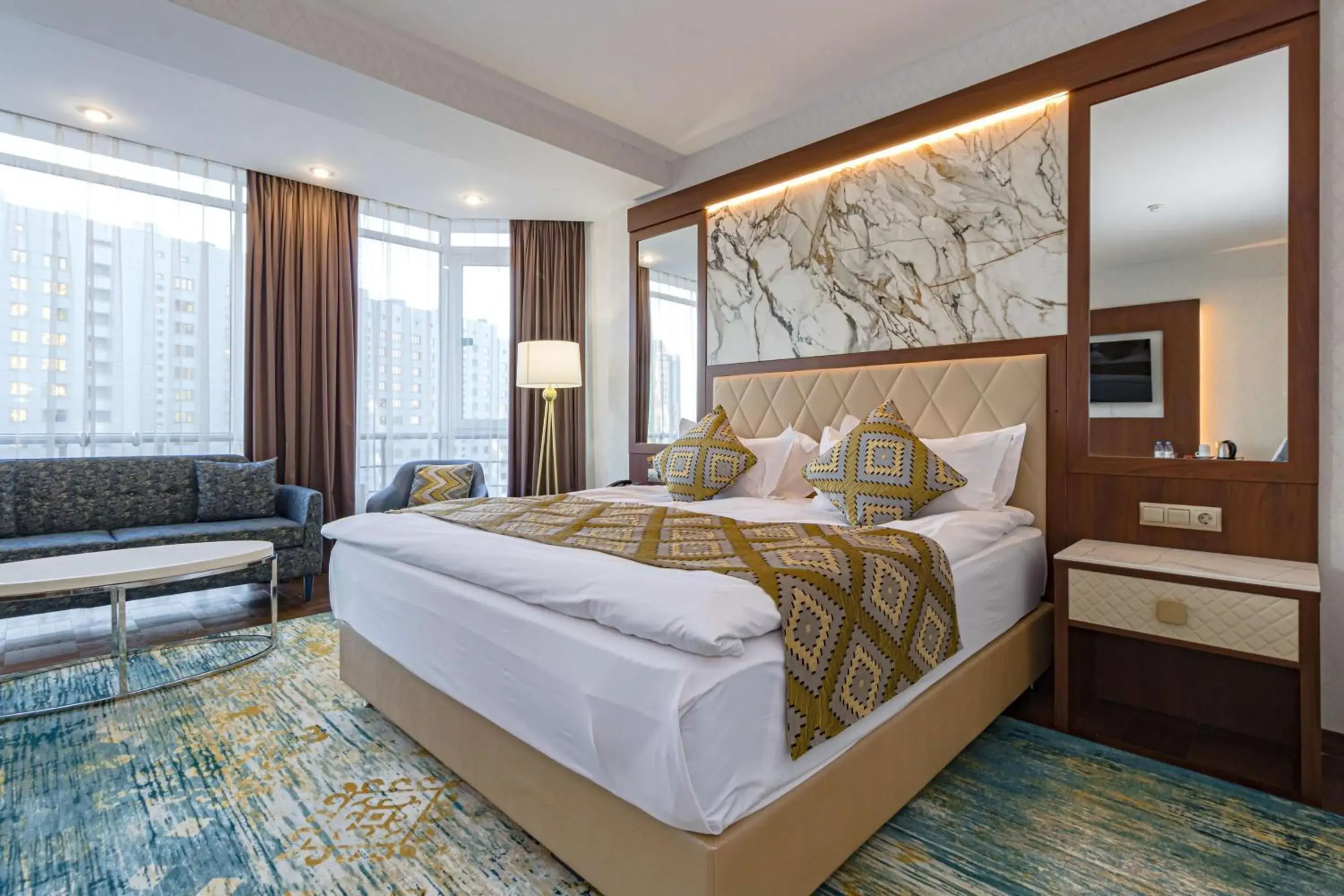 Bedroom, Bed in Best Western Plus Astana Hotel Bedroom, Bed in Best Western Plus Astana Hotel