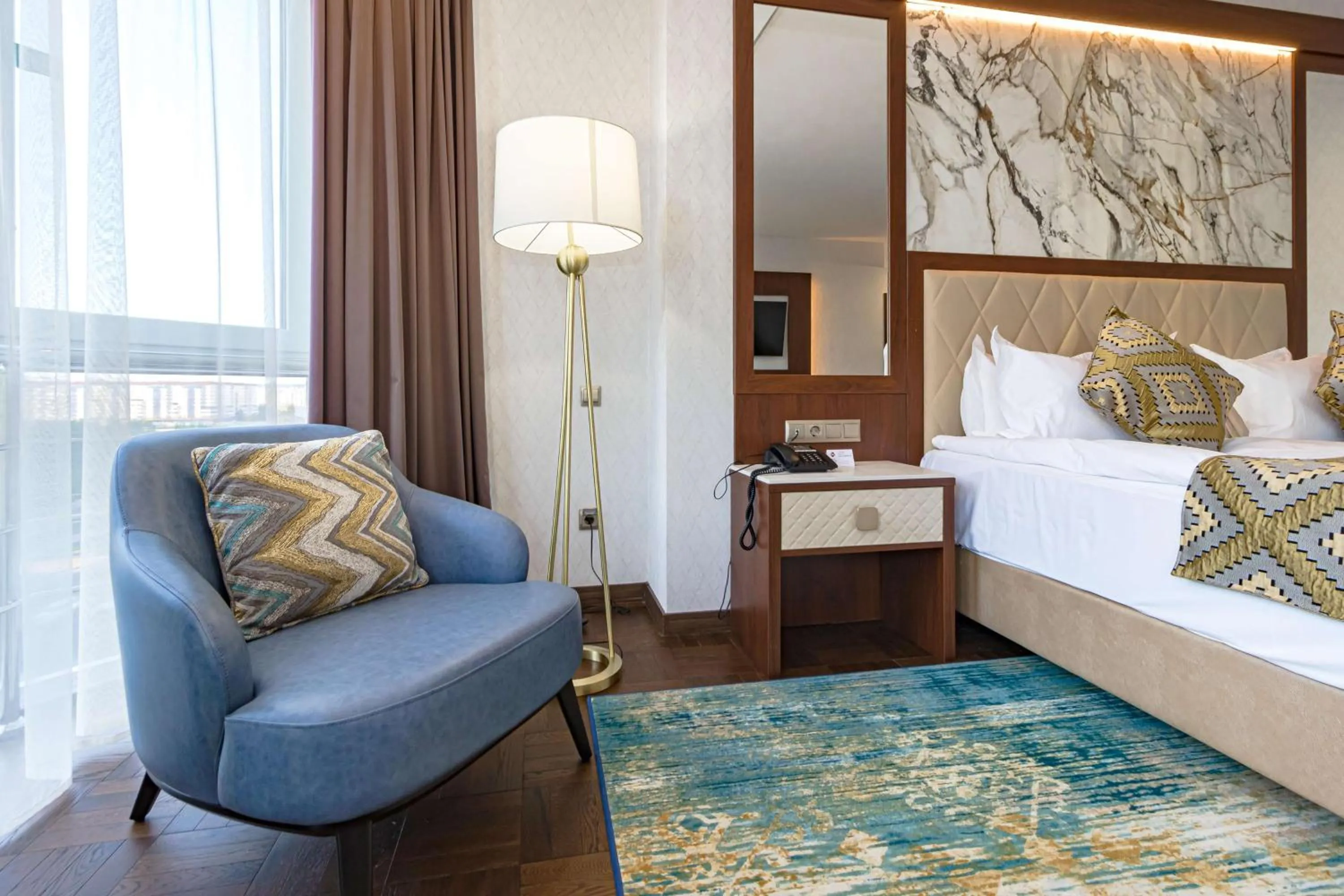 Bedroom, Bed in Best Western Plus Astana Hotel