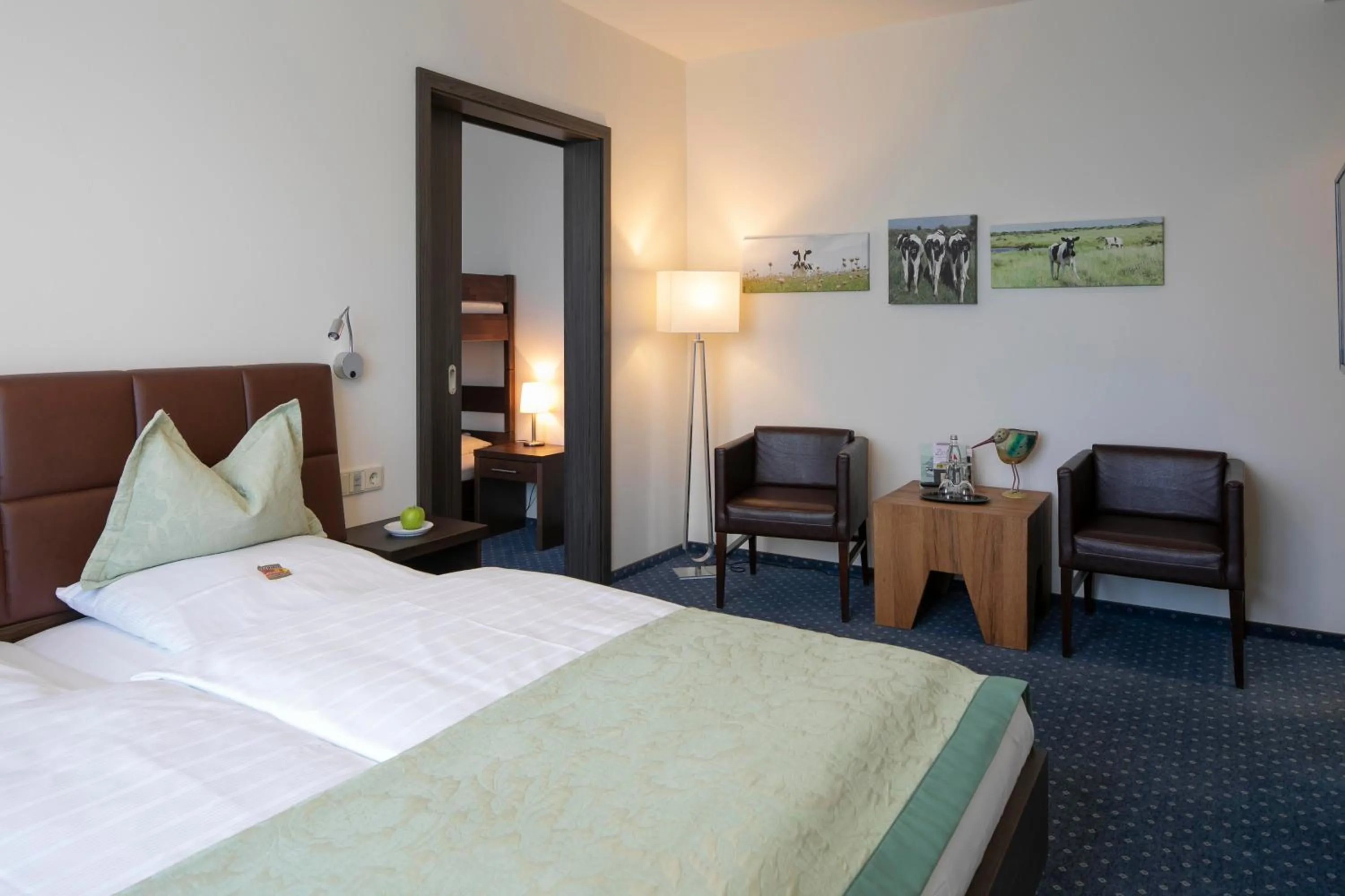 Family, Bed in Hotel Landhaus Pollmeyer