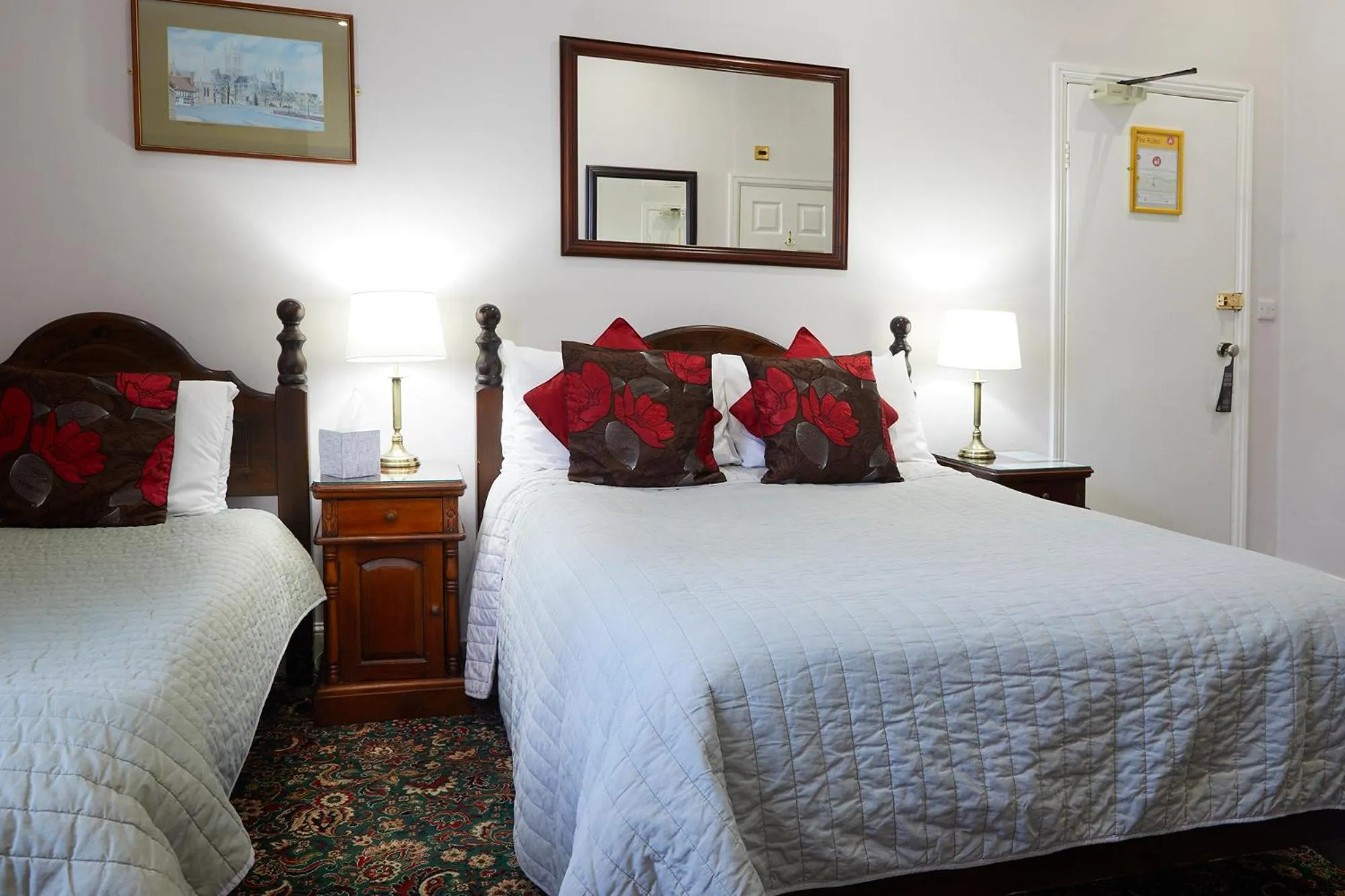 Bed in Mansion House