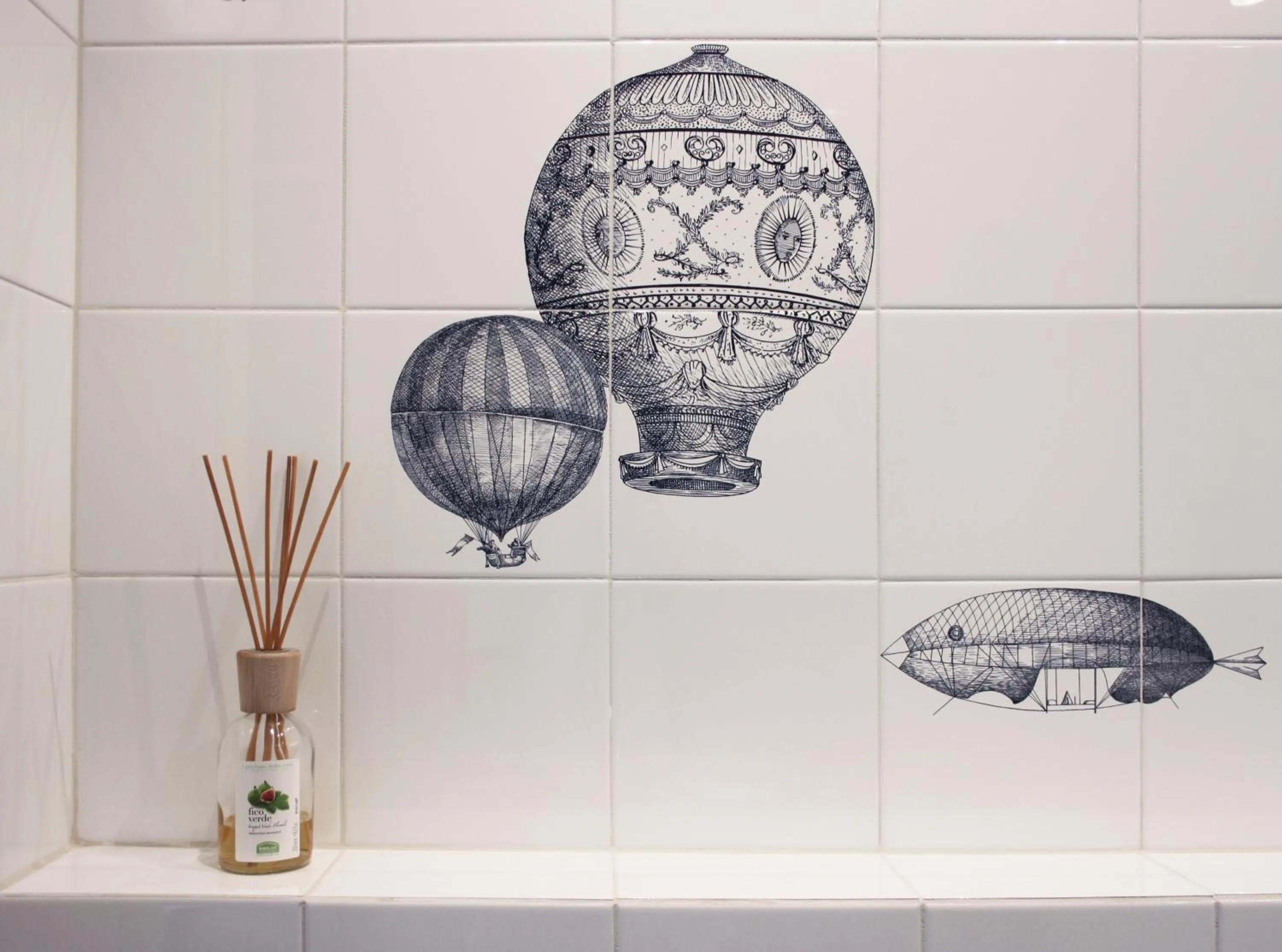 Decorative detail in La Marina di Milano