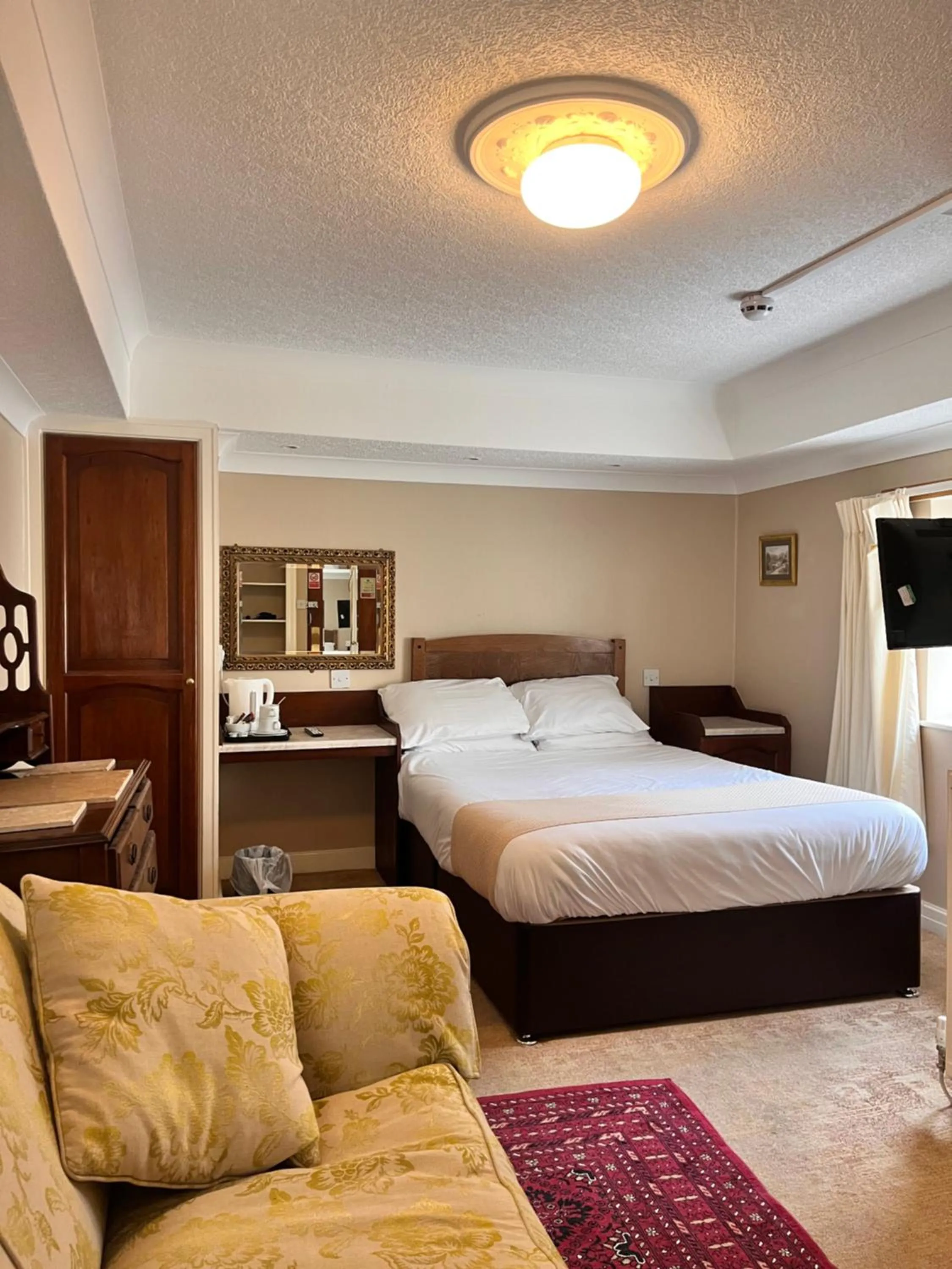 Bed in Rose Tor Hotel