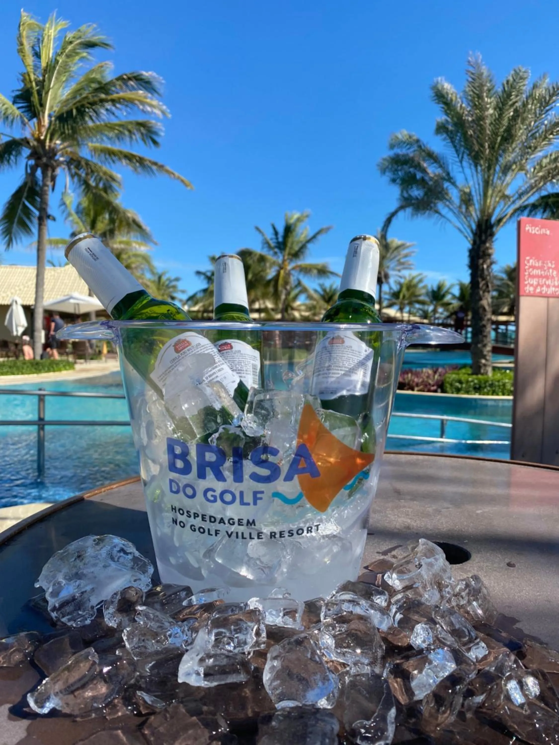 Swimming pool in Golf Ville Resort Brisa do Golf -Apartamentos e Cobertura