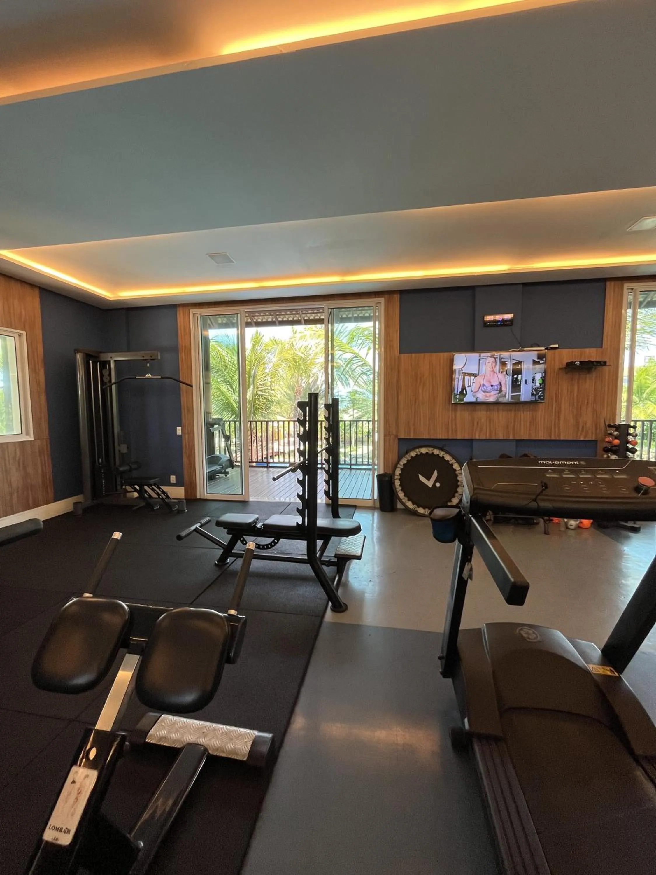 Fitness centre/facilities in Golf Ville Resort Brisa do Golf -Apartamentos e Cobertura
