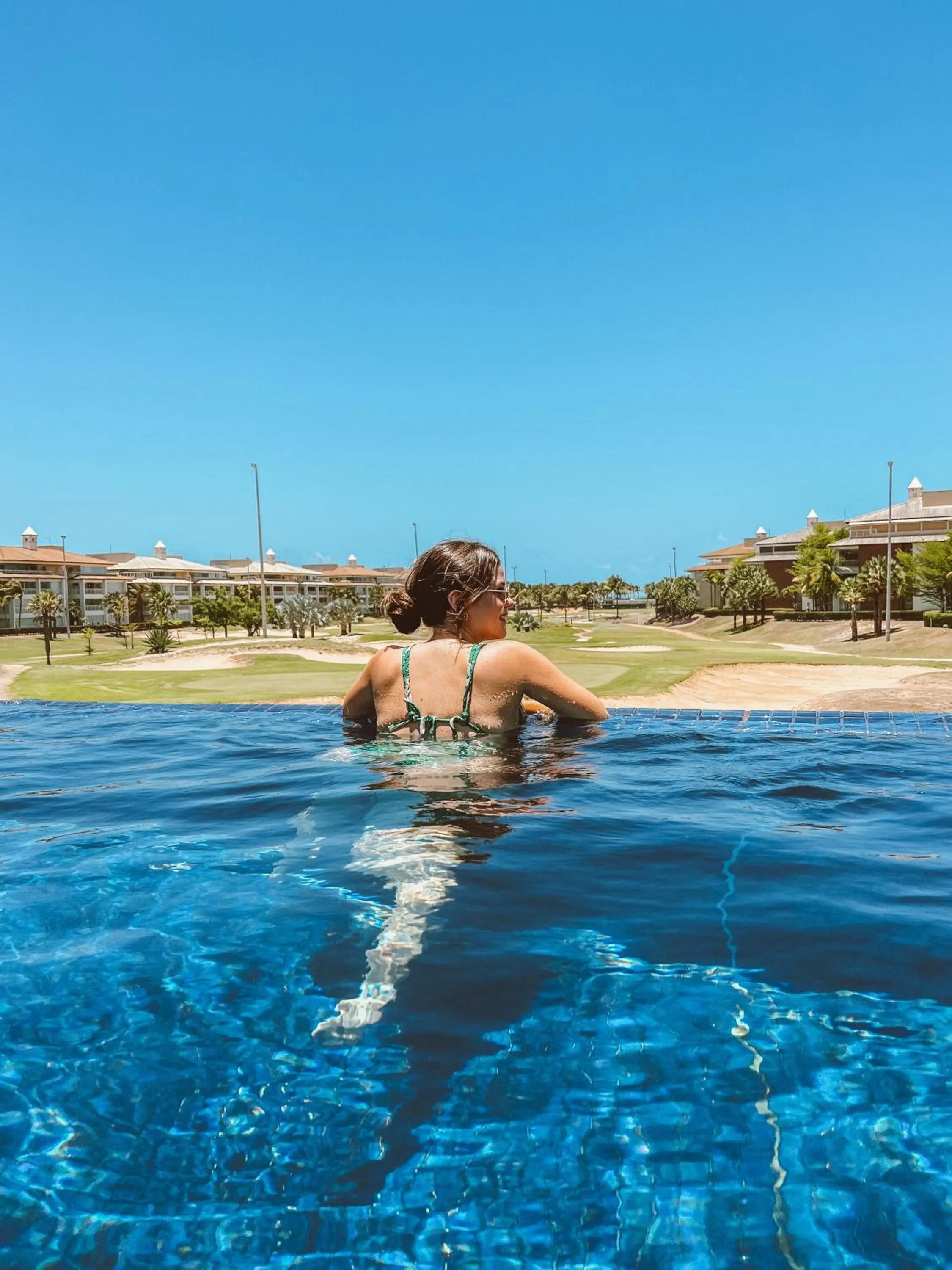 Swimming pool in Golf Ville Resort Brisa do Golf -Apartamentos e Cobertura