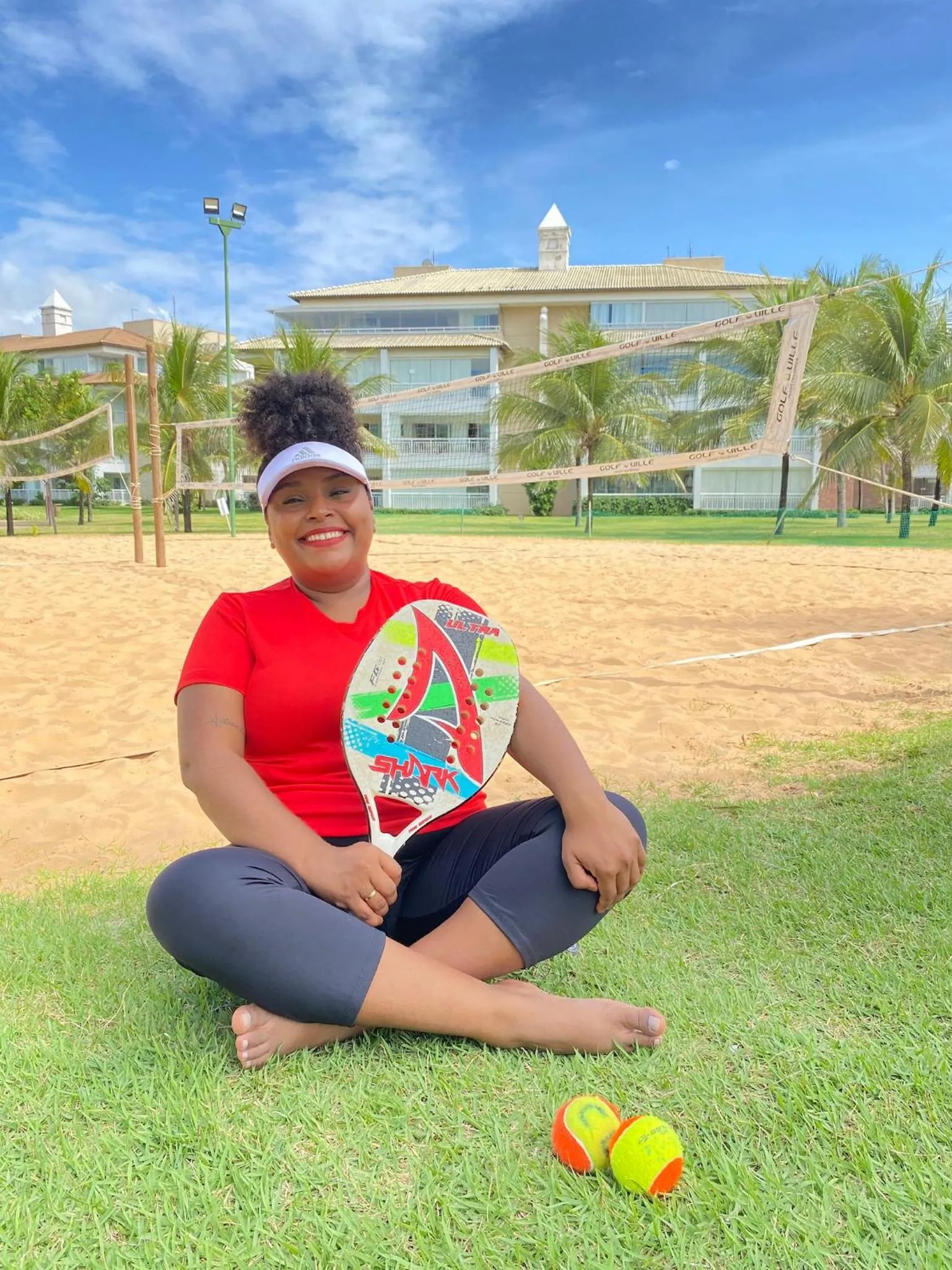 Tennis court in Golf Ville Resort Brisa do Golf -Apartamentos e Cobertura