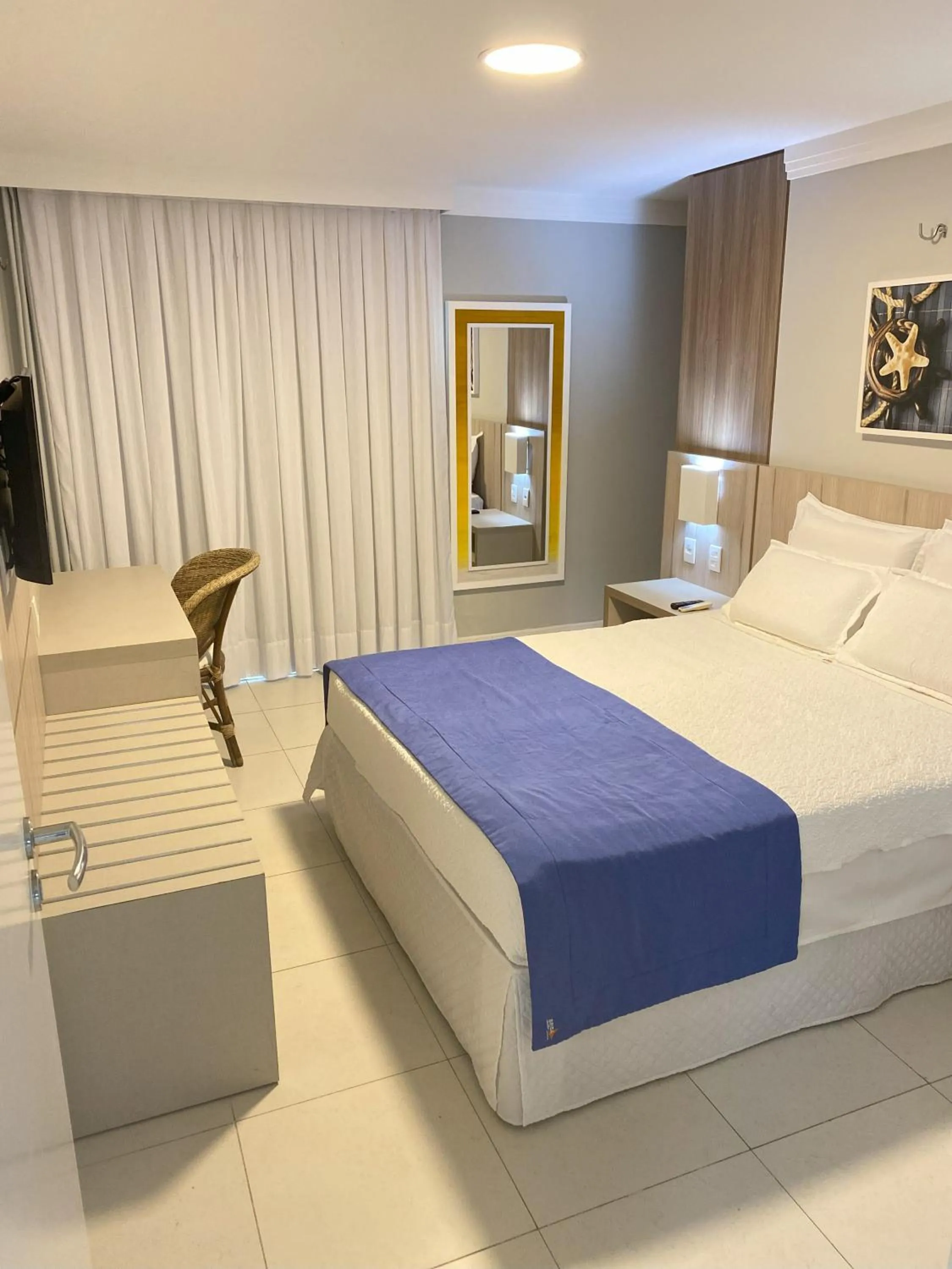 Bedroom, Bed in Golf Ville Resort Brisa do Golf -Apartamentos e Cobertura