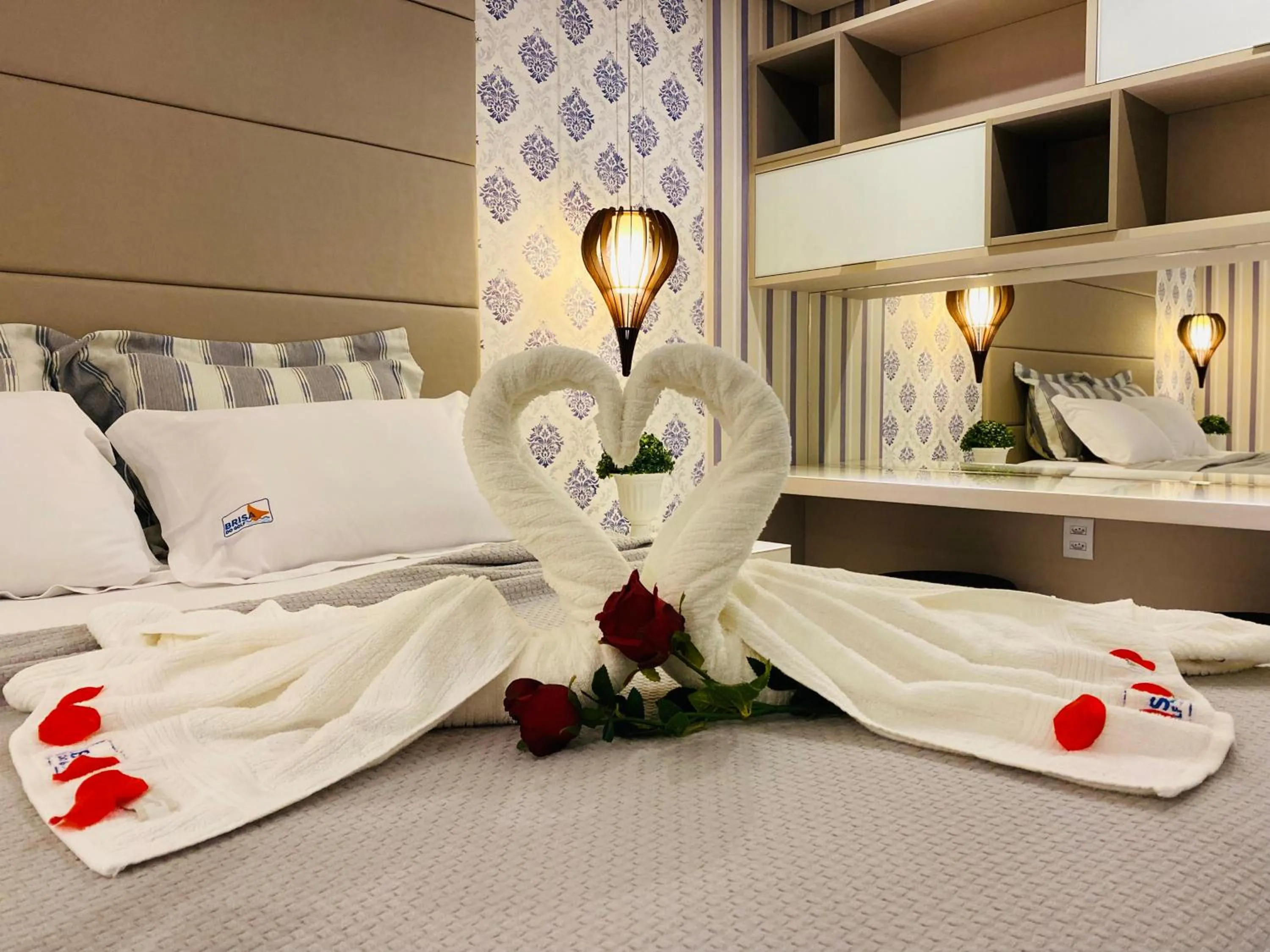 Bed in Golf Ville Resort Brisa do Golf -Apartamentos e Cobertura