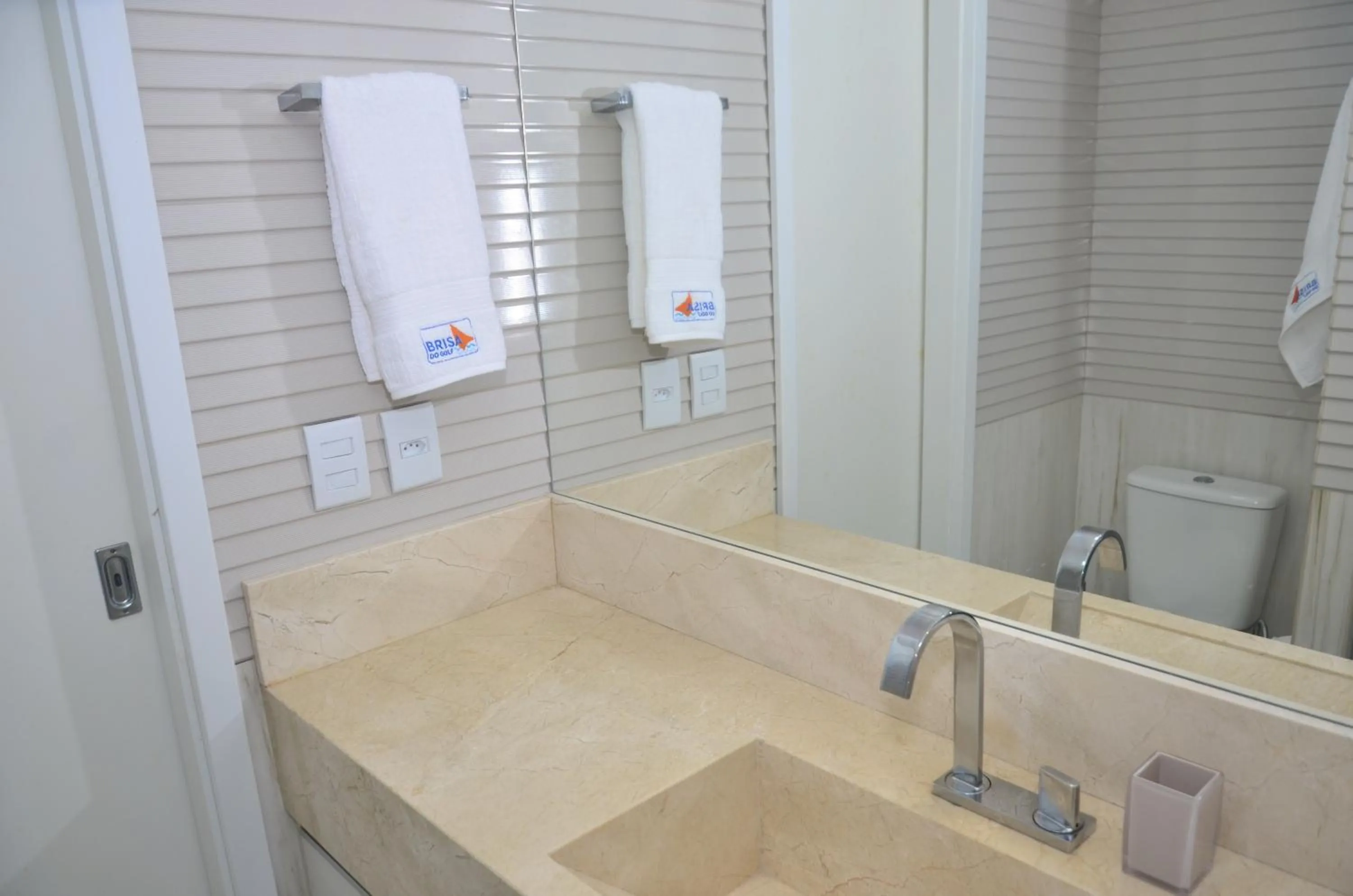 Bathroom in Golf Ville Resort Brisa do Golf -Apartamentos e Cobertura