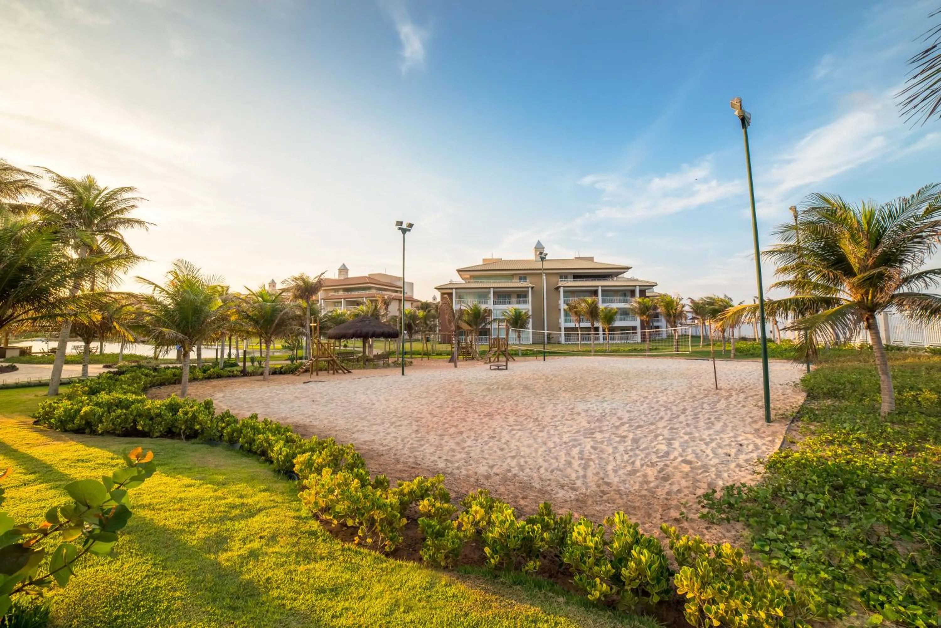 Garden in Golf Ville Resort Brisa do Golf -Apartamentos e Cobertura