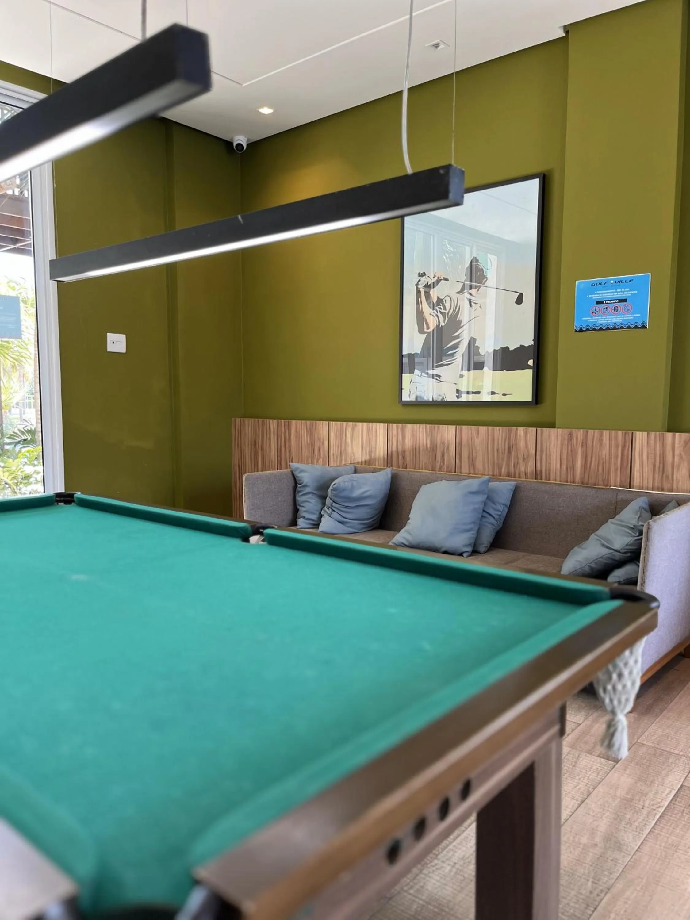 Game Room in Golf Ville Resort Brisa do Golf -Apartamentos e Cobertura