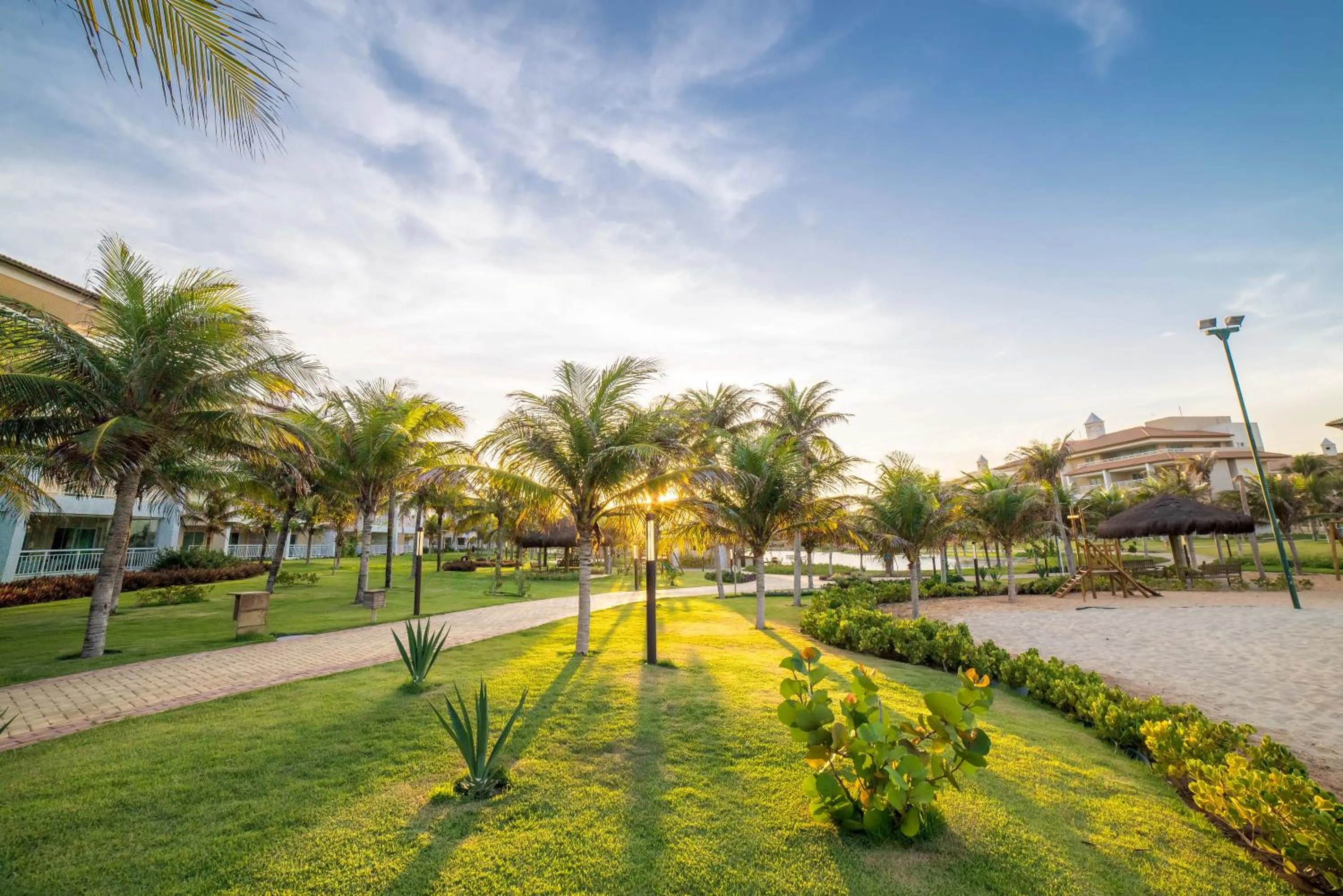 Garden in Golf Ville Resort Brisa do Golf -Apartamentos e Cobertura