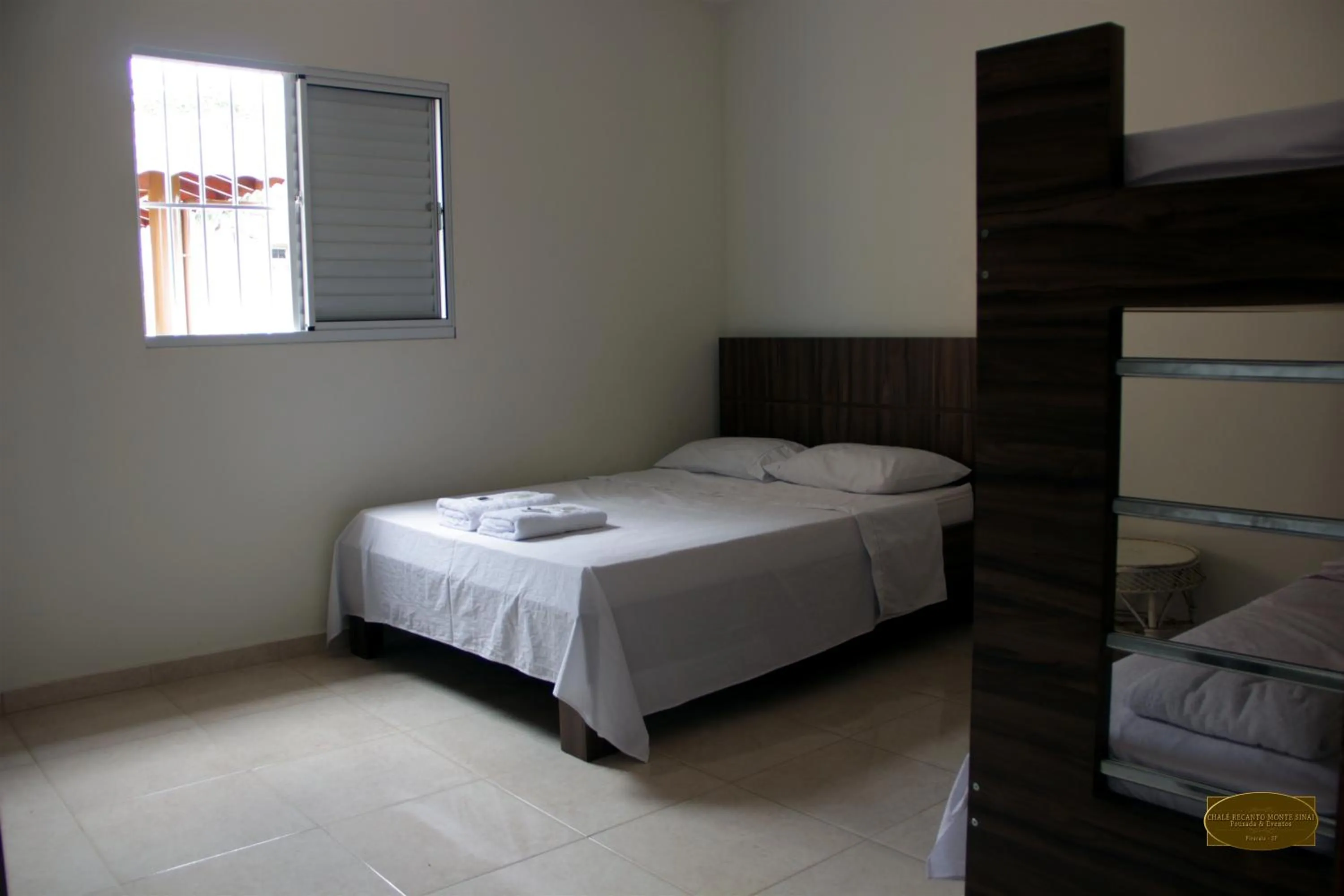 Bedroom, Bed in Chalé Recanto Monte Sinai