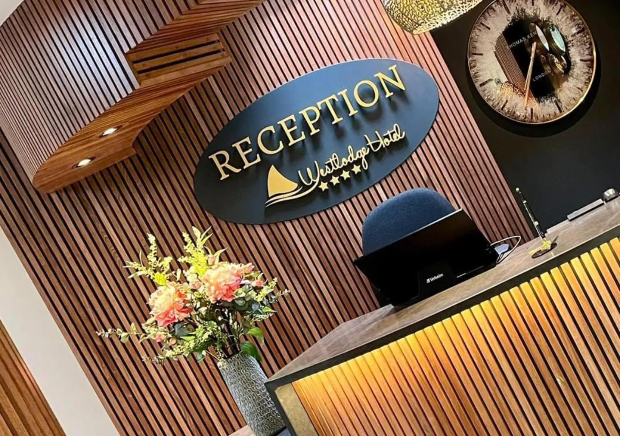 Lobby or reception in Westlodge Hotel & Leisure Centre