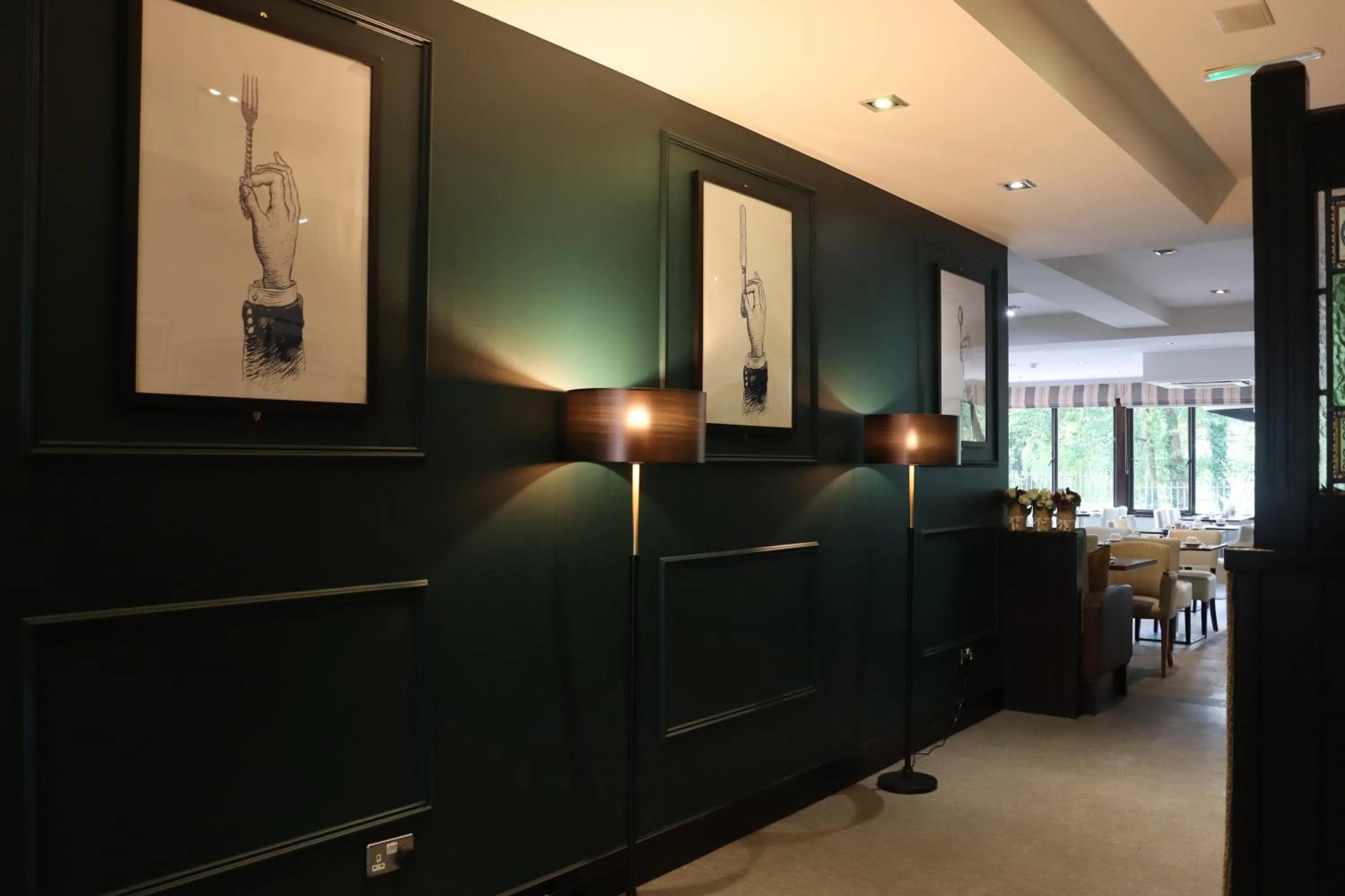 Restaurant/places to eat in Central Hotel Tullamore
