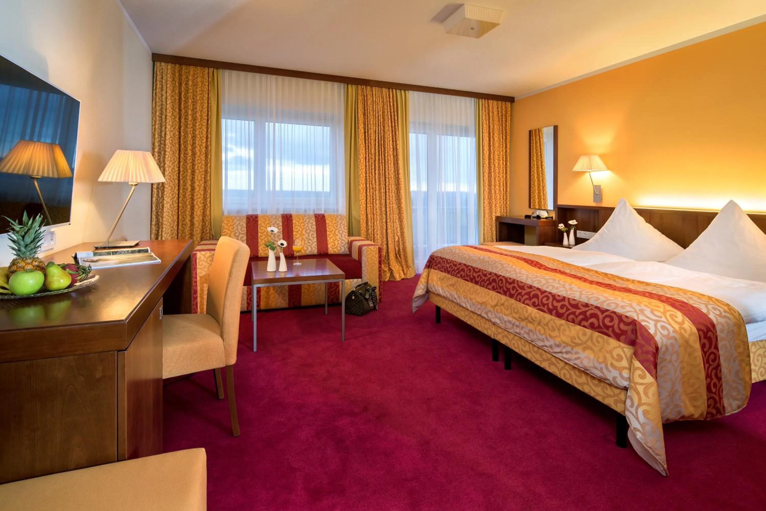 Photo of the whole room, Bed in Hotel-Restaurant Distlerhof