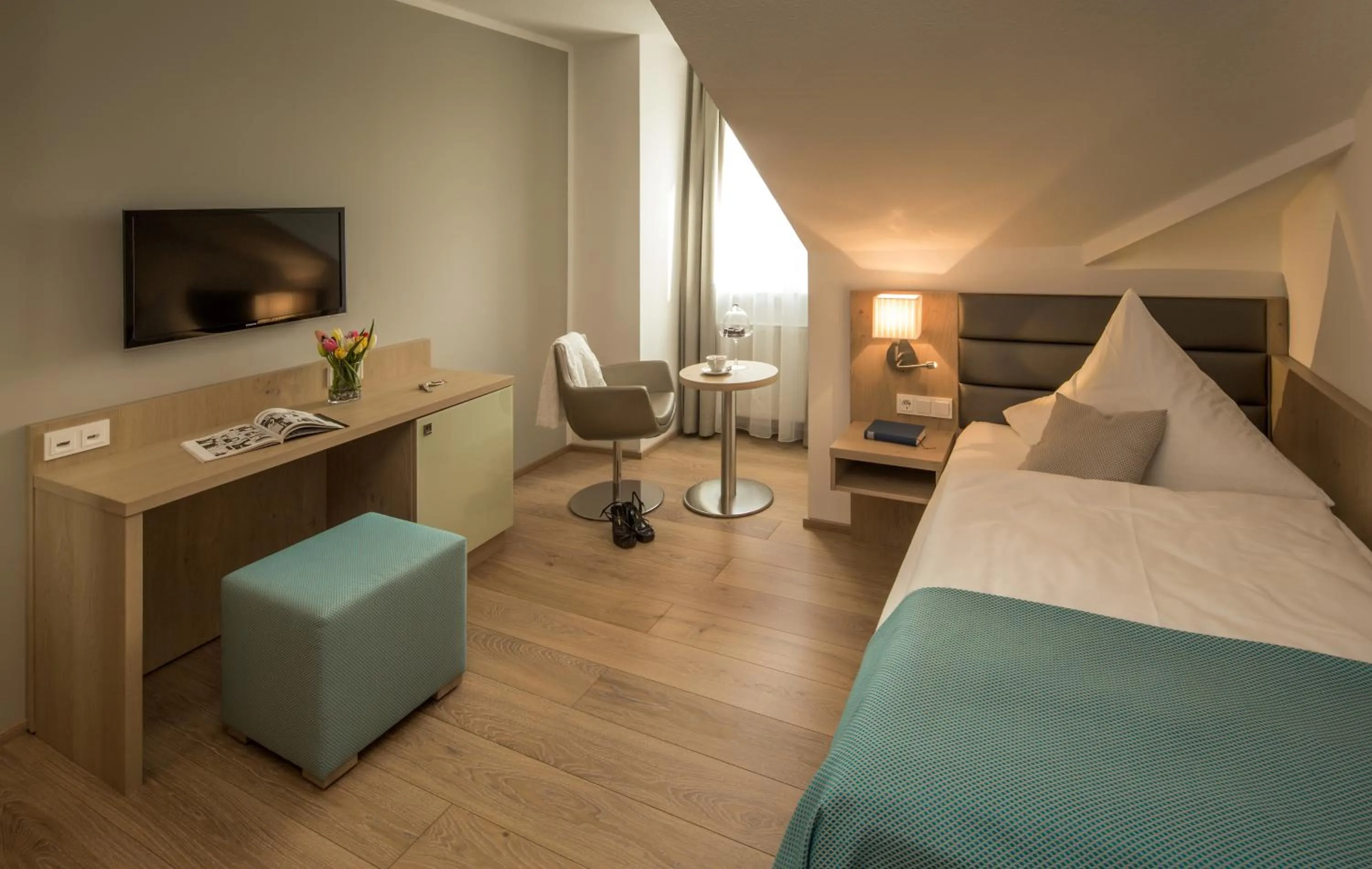 Photo of the whole room, Bed in Hotel-Restaurant Distlerhof