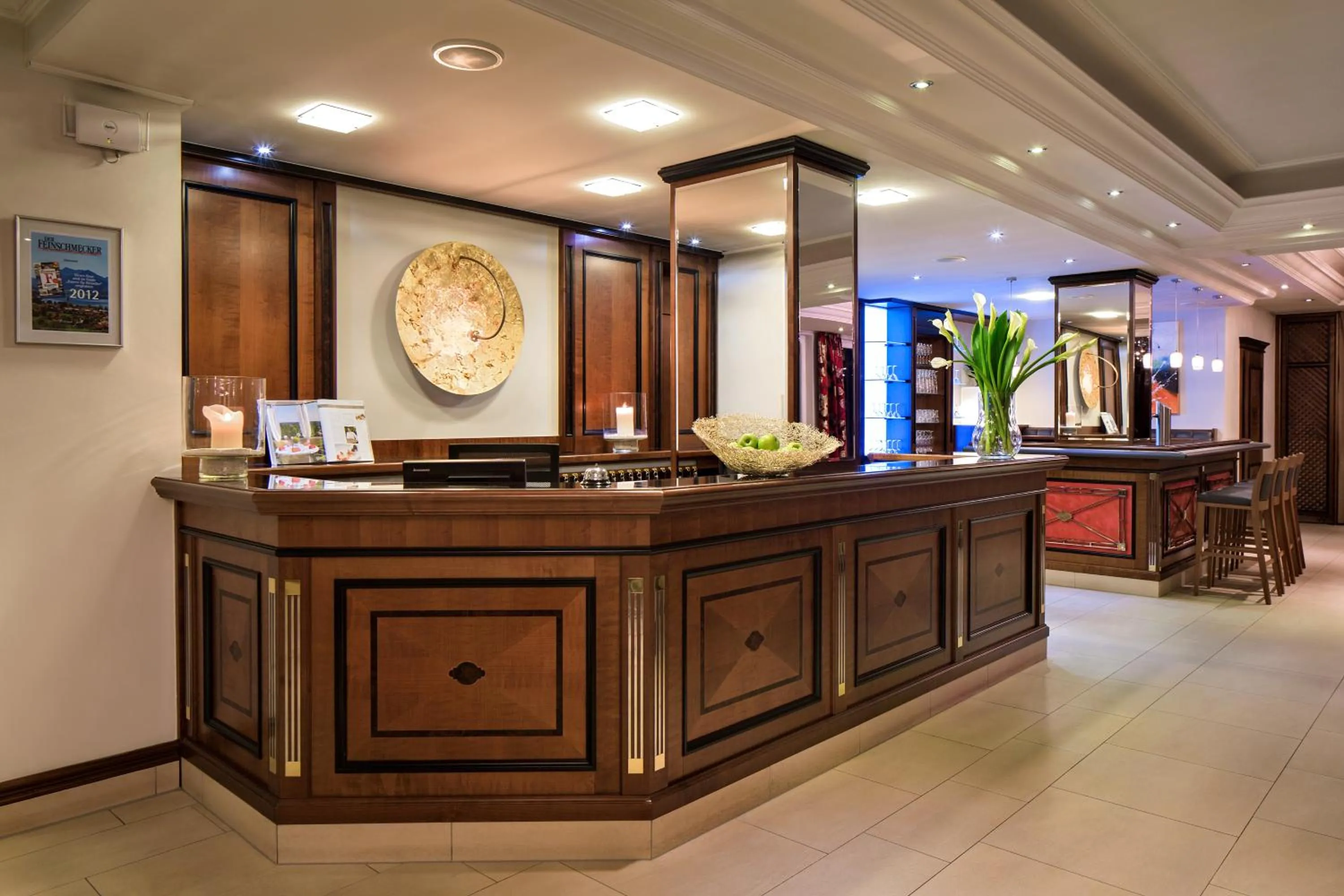 Lobby or reception in Hotel-Restaurant Distlerhof