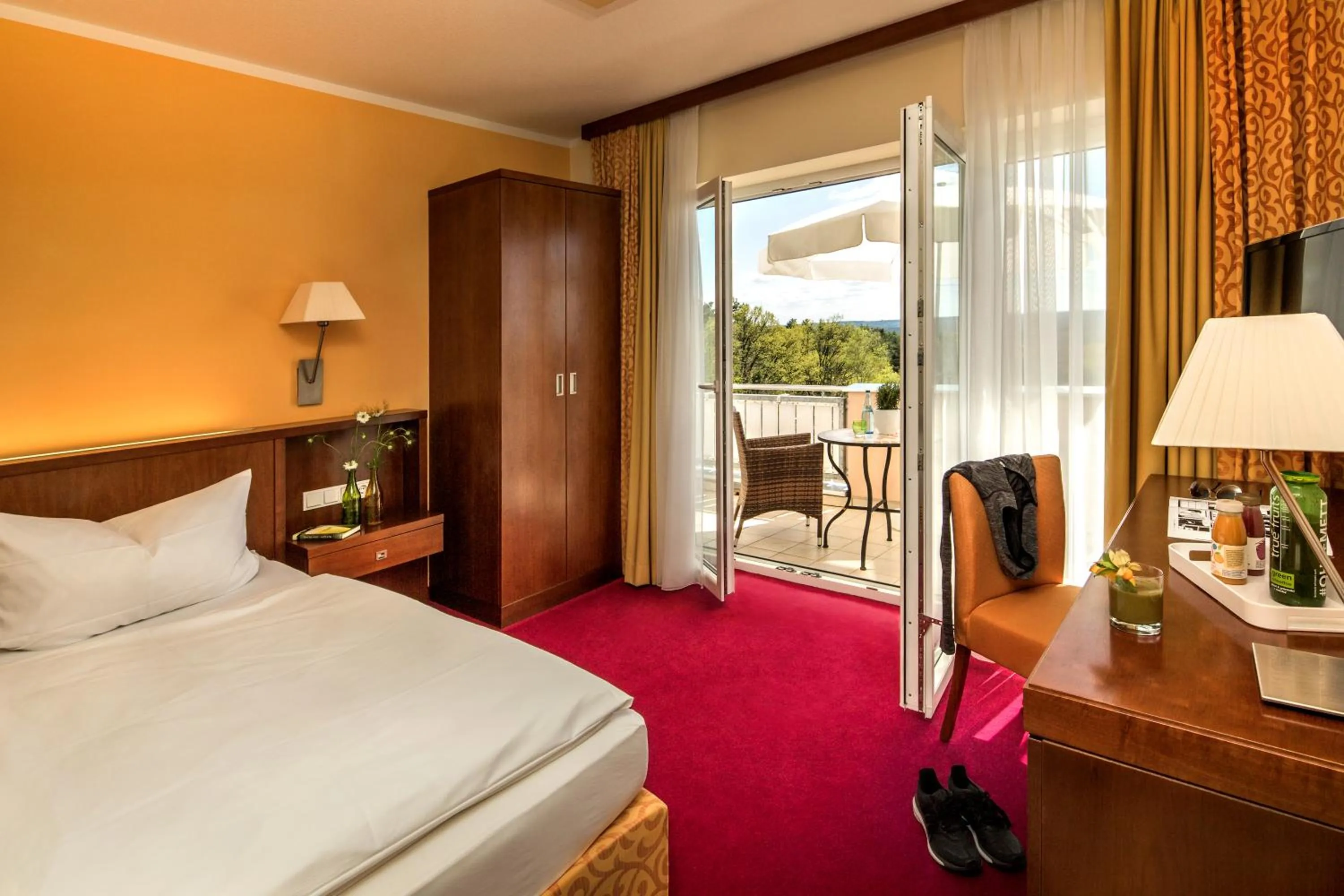 Photo of the whole room, Bed in Hotel-Restaurant Distlerhof