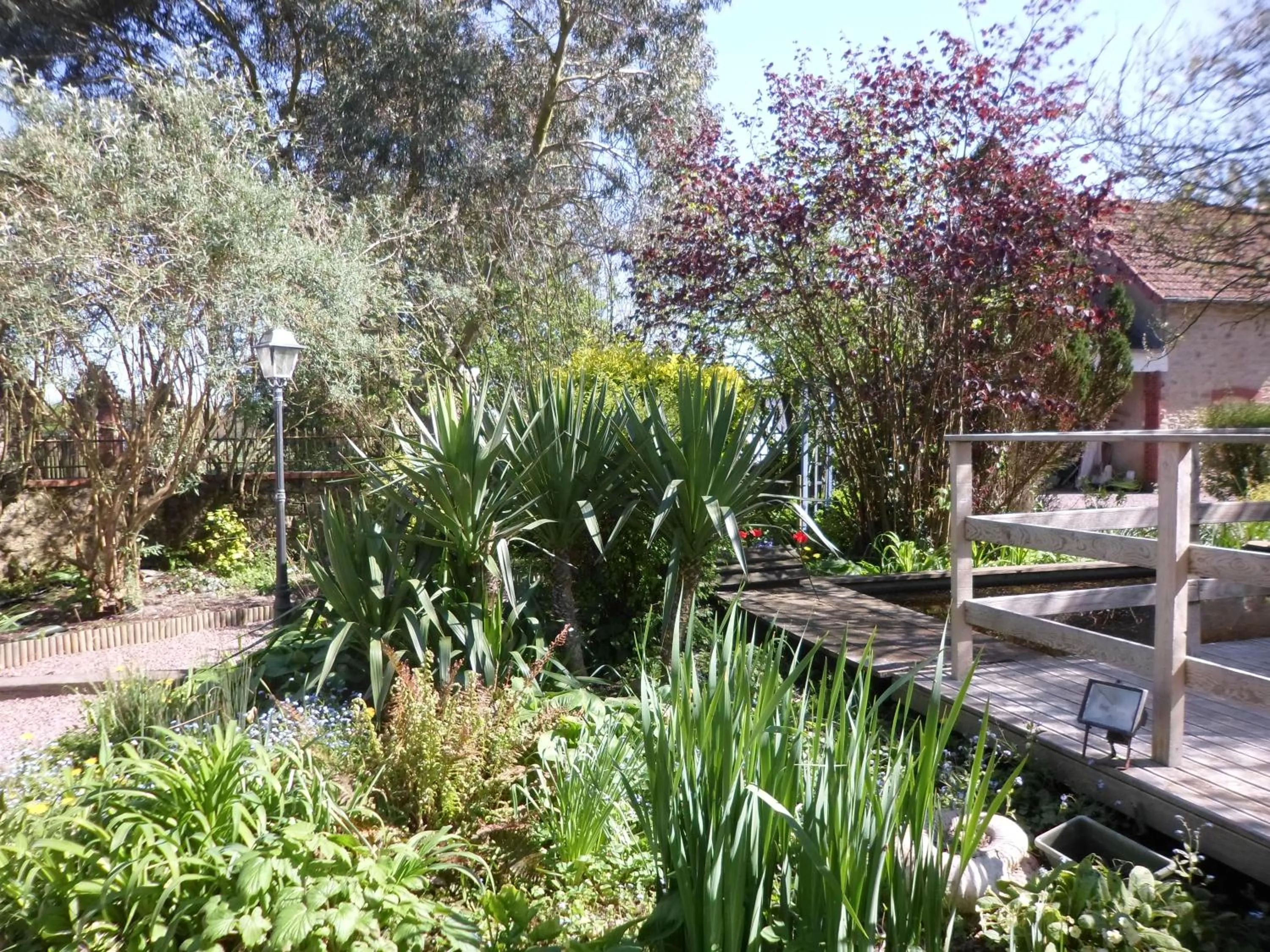 Garden in Gite familial à Carentan