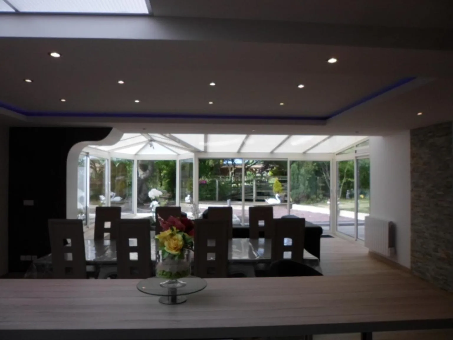 Patio in Gite familial à Carentan