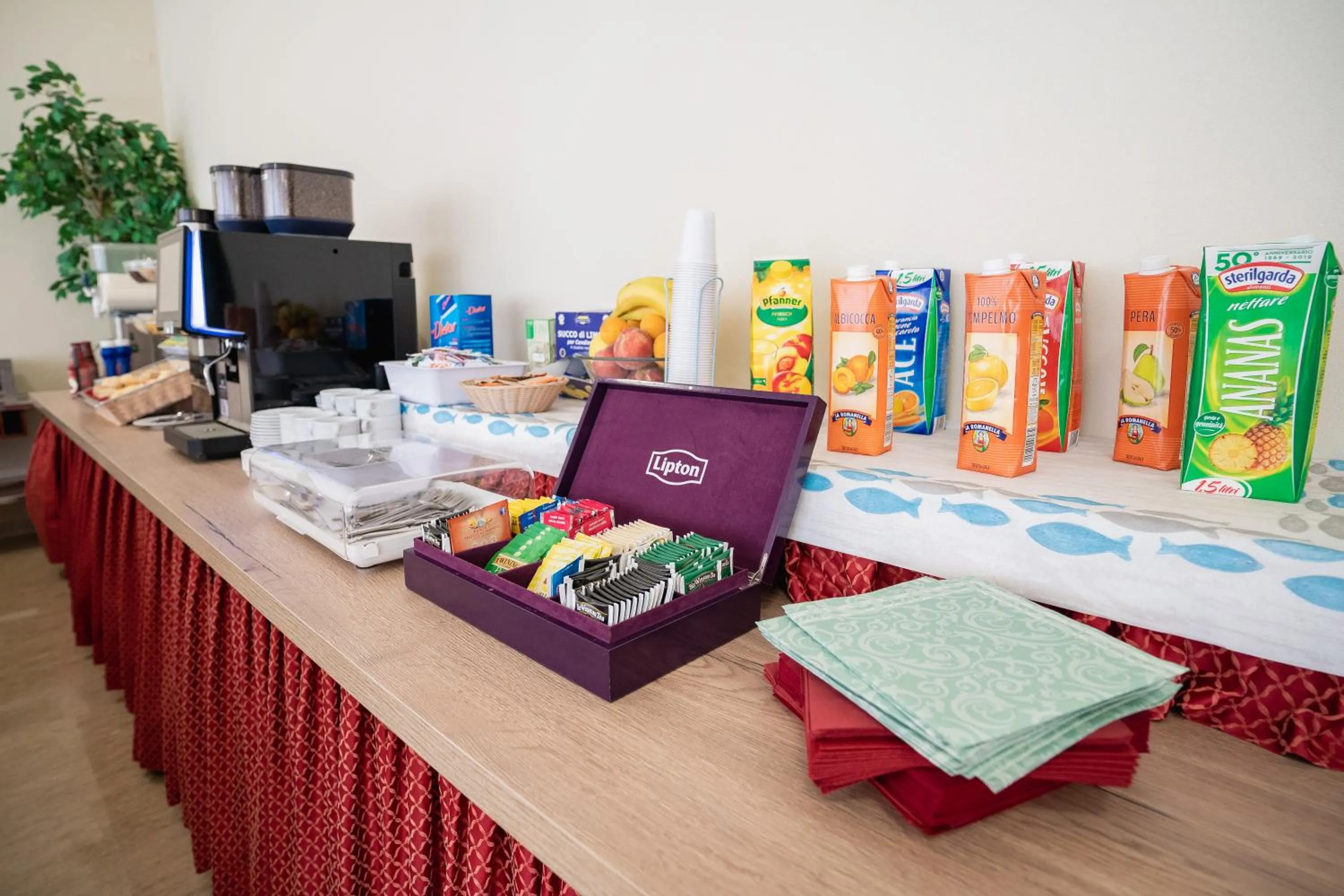 Buffet breakfast in Hotel Happy